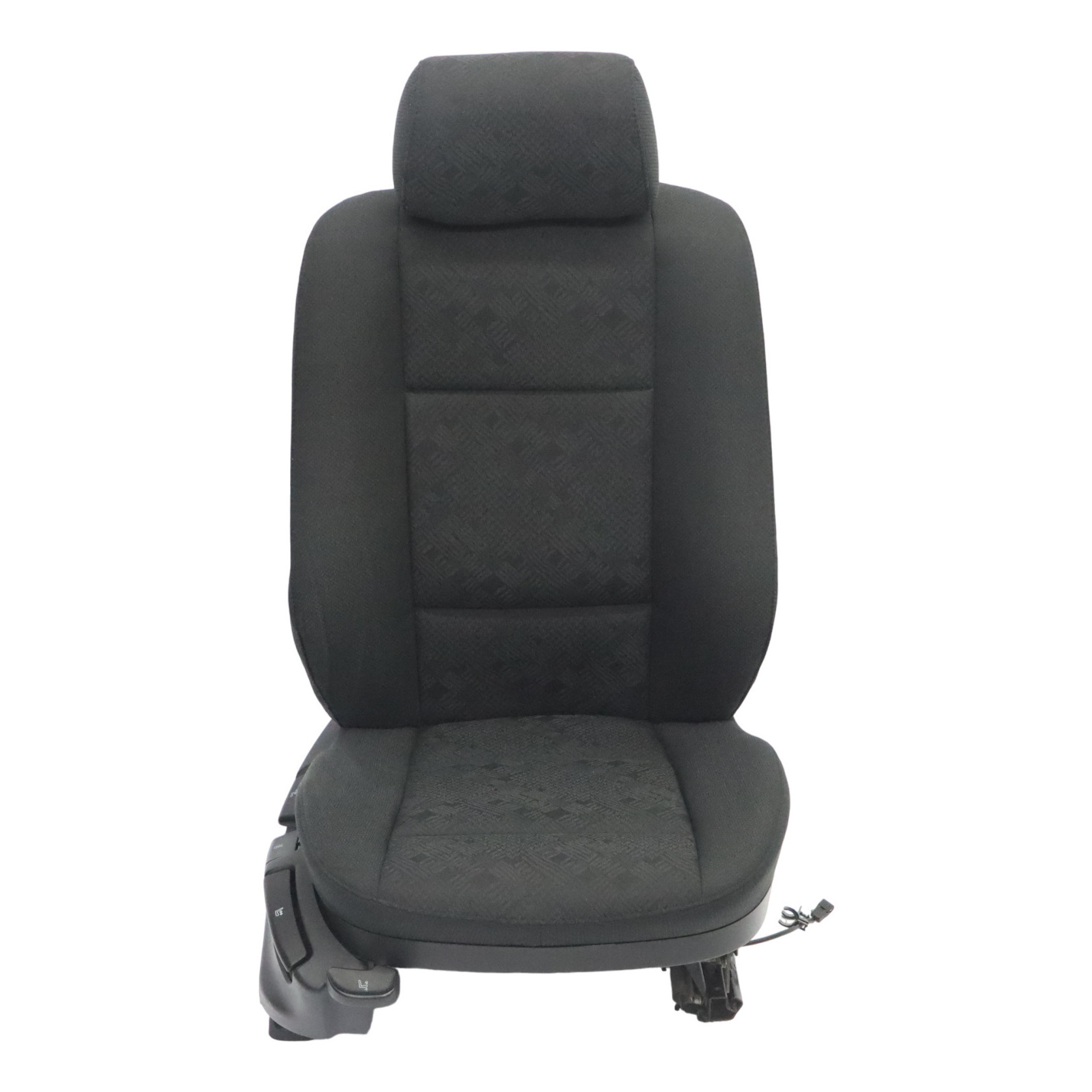 BMW X5 E53 Front Seat Right O/S Interior Cloth Fabric Flat Weave Anthracite