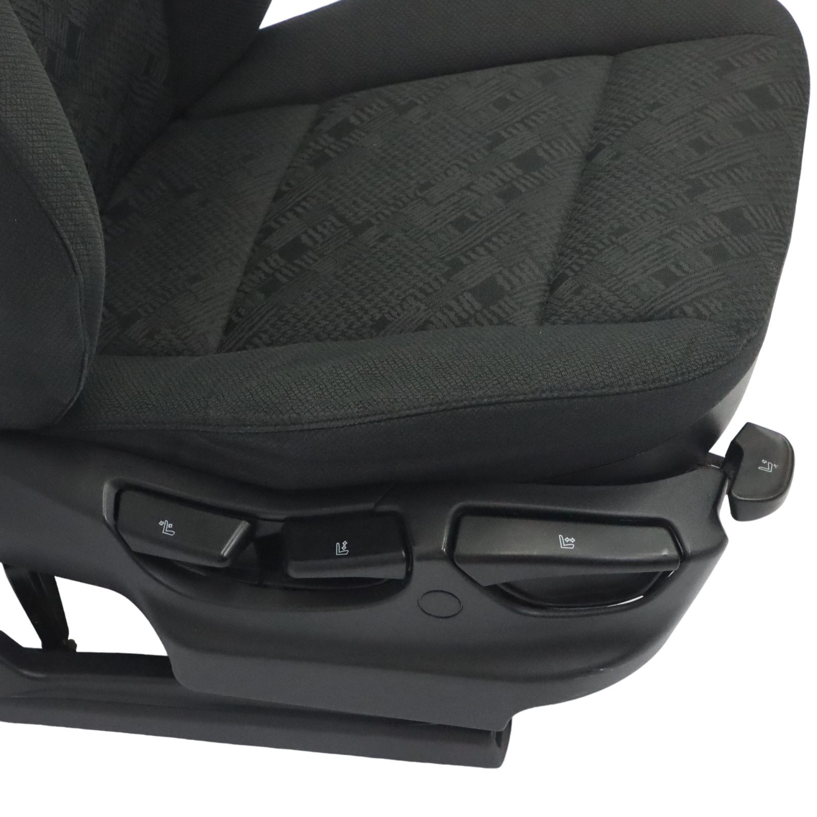 BMW X5 E53 Front Seat Right O/S Interior Cloth Fabric Flat Weave Anthracite