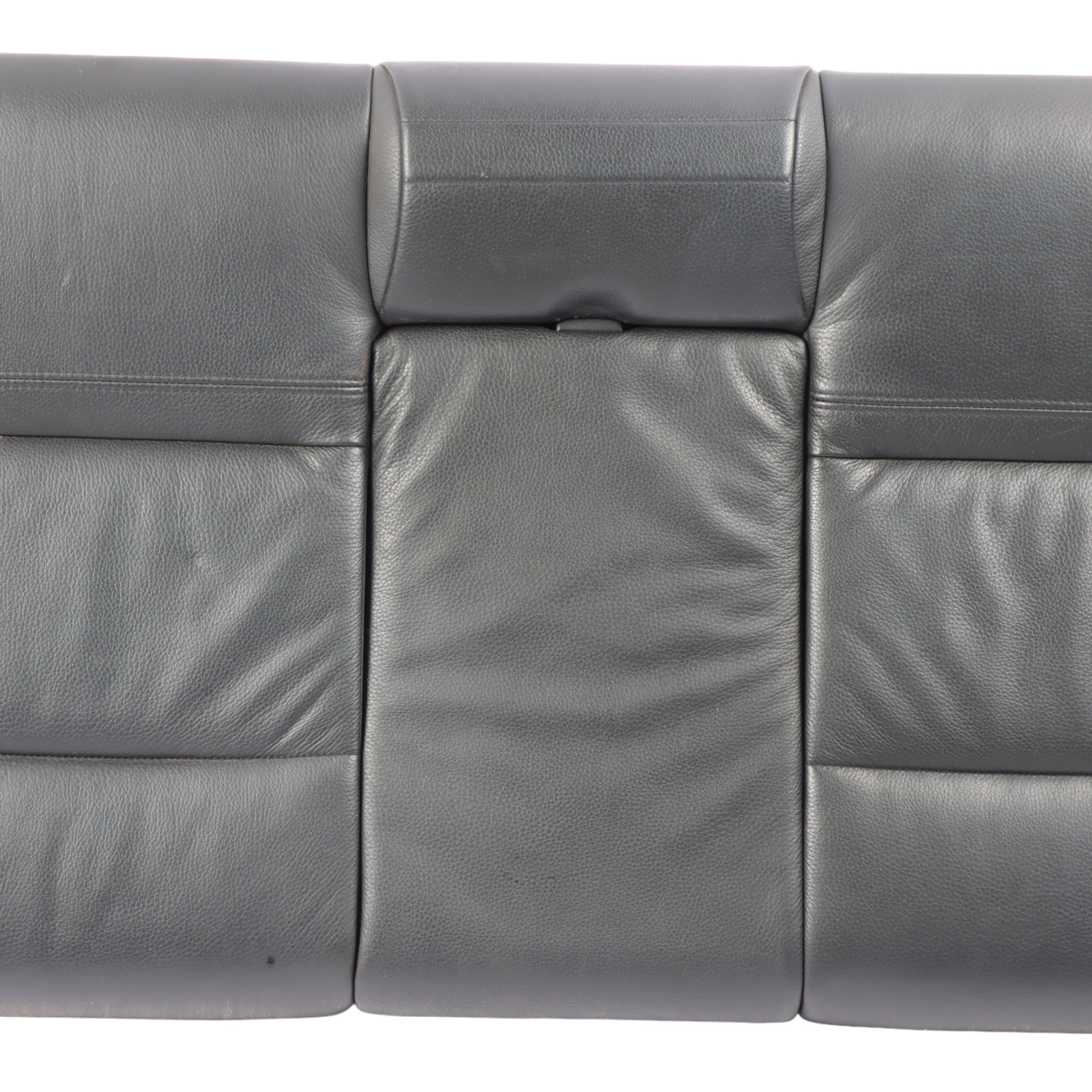 BMW 3 E93 Cabrio Convertible Rear Seat Bench Backrest Cover Black Leather