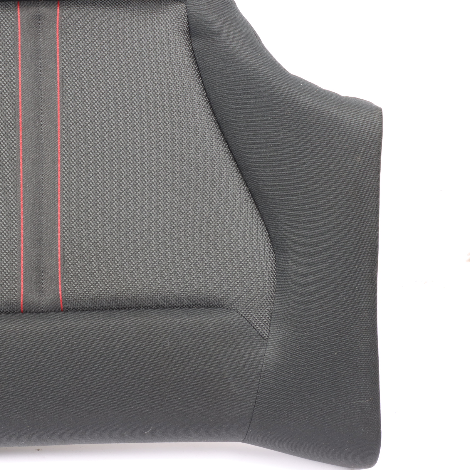 BMW F21 LCI Rear Seat Bench Clotch Cover Anthrazit Red Stitching 7393716