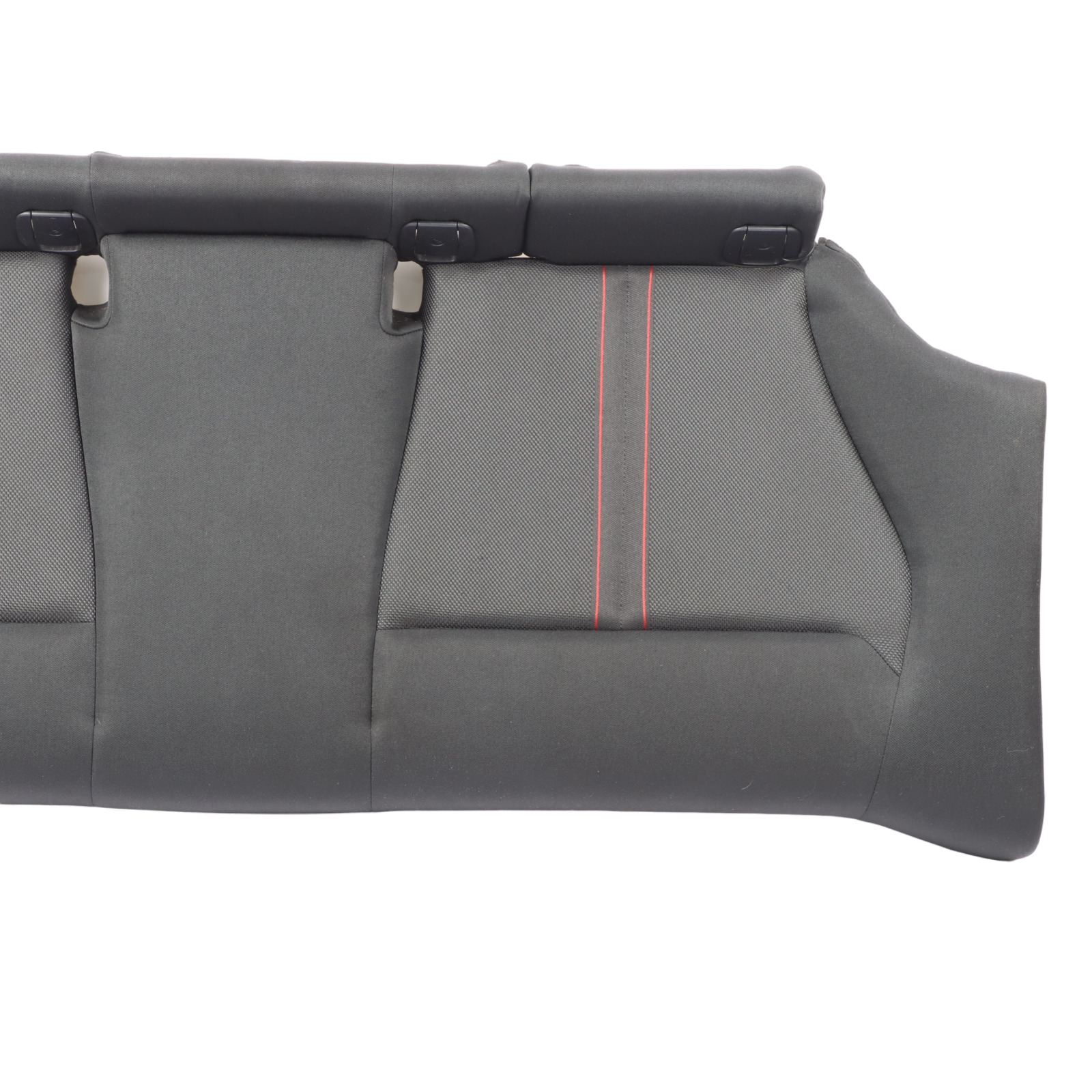 BMW F21 LCI Rear Seat Bench Clotch Cover Anthrazit Red Stitching 7393716