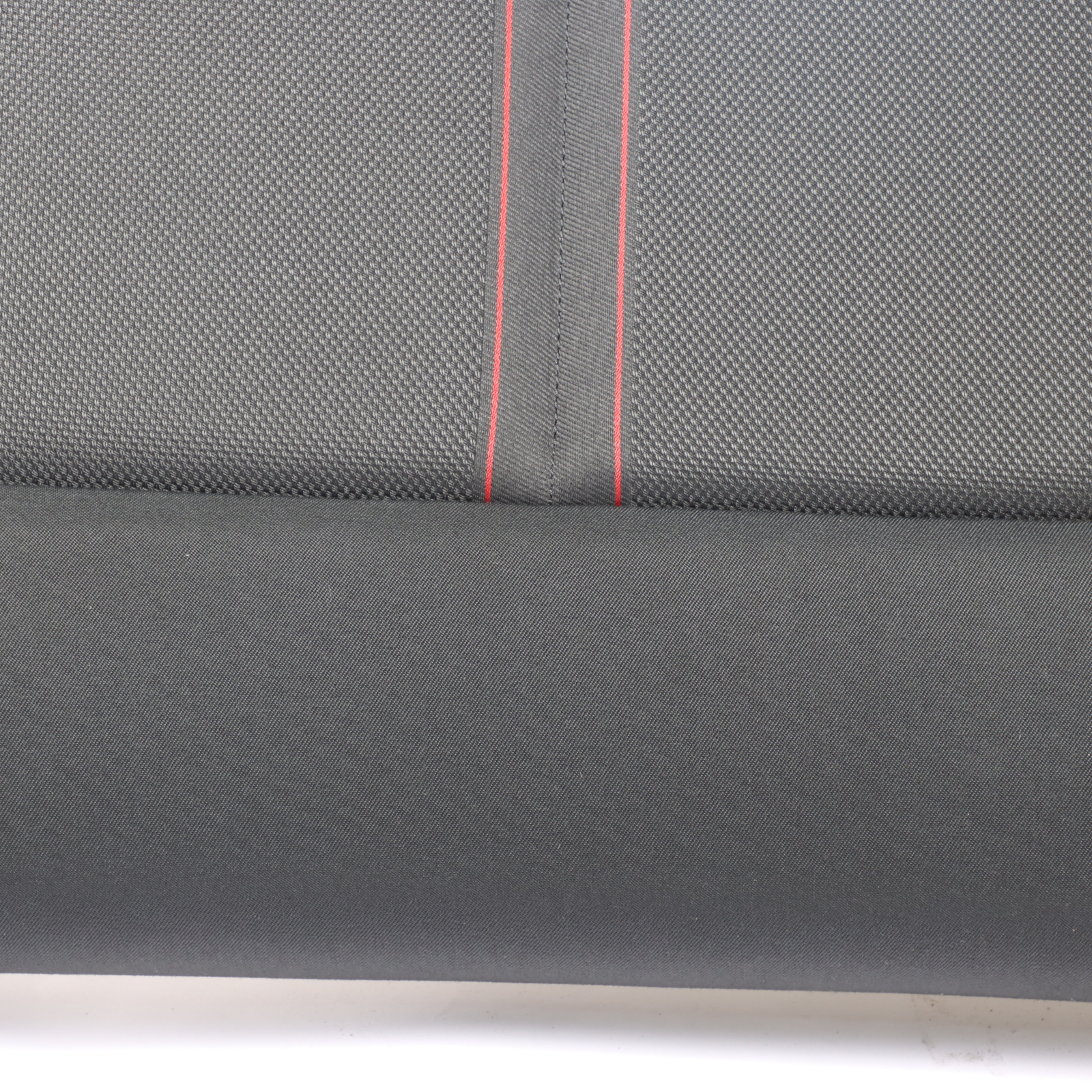 BMW F21 LCI Rear Seat Bench Clotch Cover Anthrazit Red Stitching 7393716