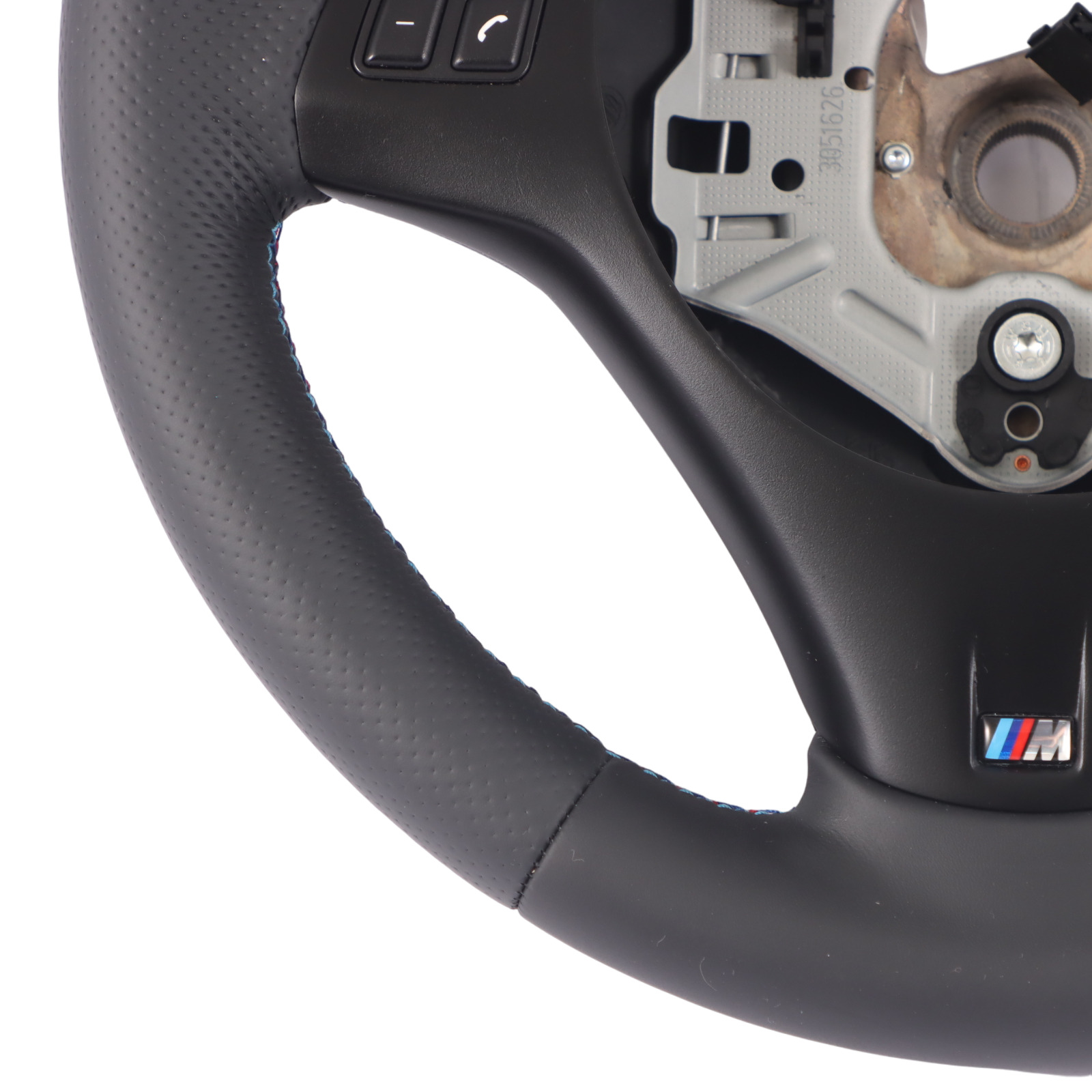 Steering Wheel BMW E90 E92 E93 M3 NEW Black Leather M Sport Thick Multifunction