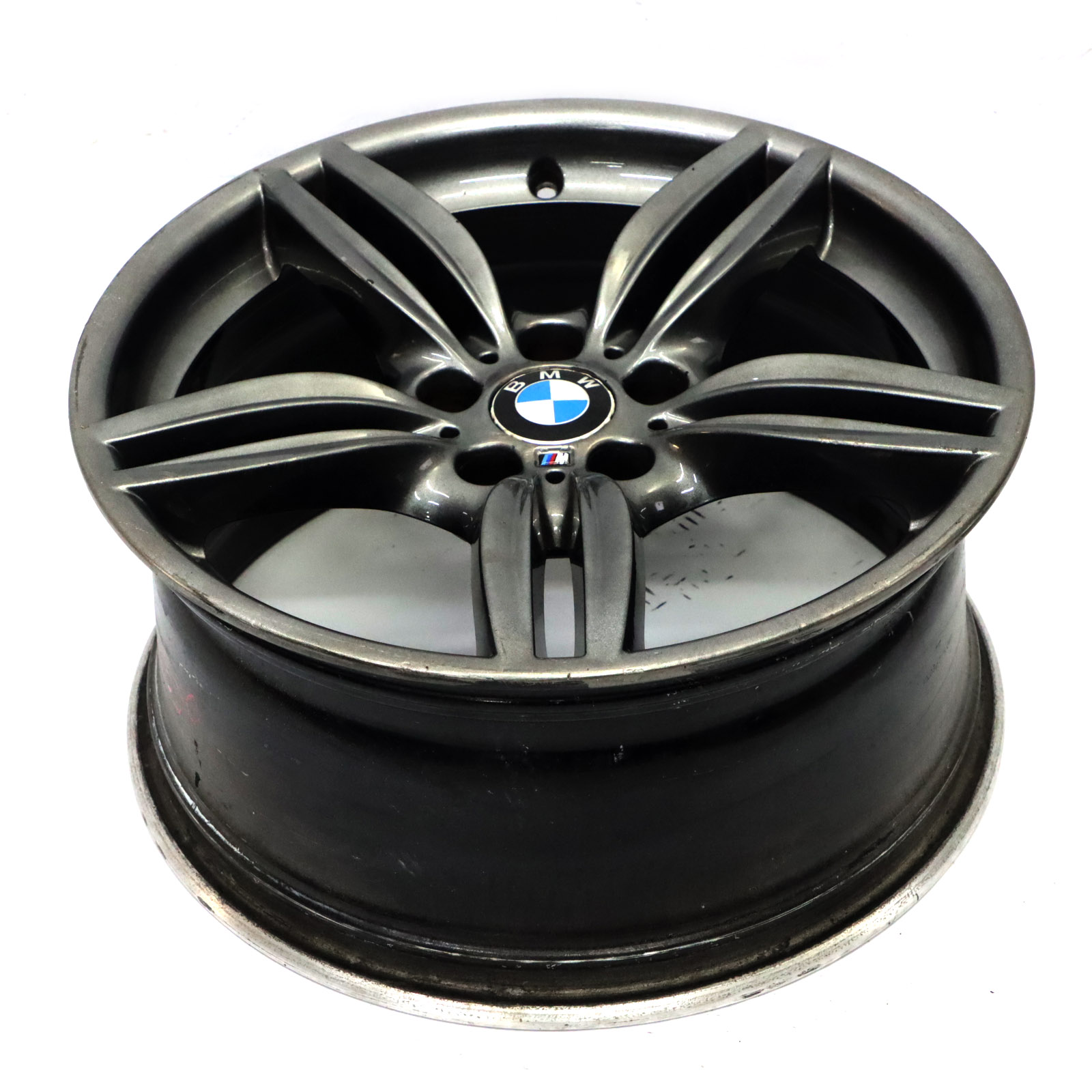 BMW F10 F12 Grey Rear Wheel Alloy Rim M Double Spoke 351 9J 19" ET:44 7842653