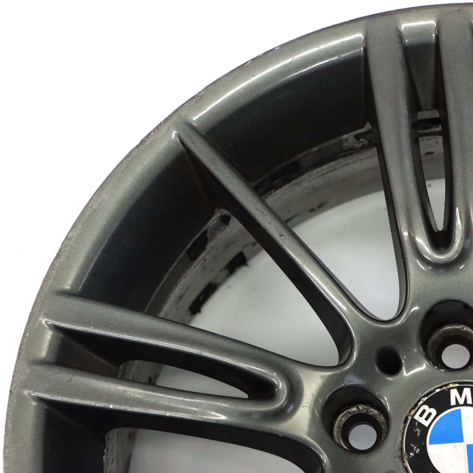 BMW E90 E91 E92 Ferricgrey Front Alloy Wheel Rim 18" ET:34 8J M Spider Spoke 193