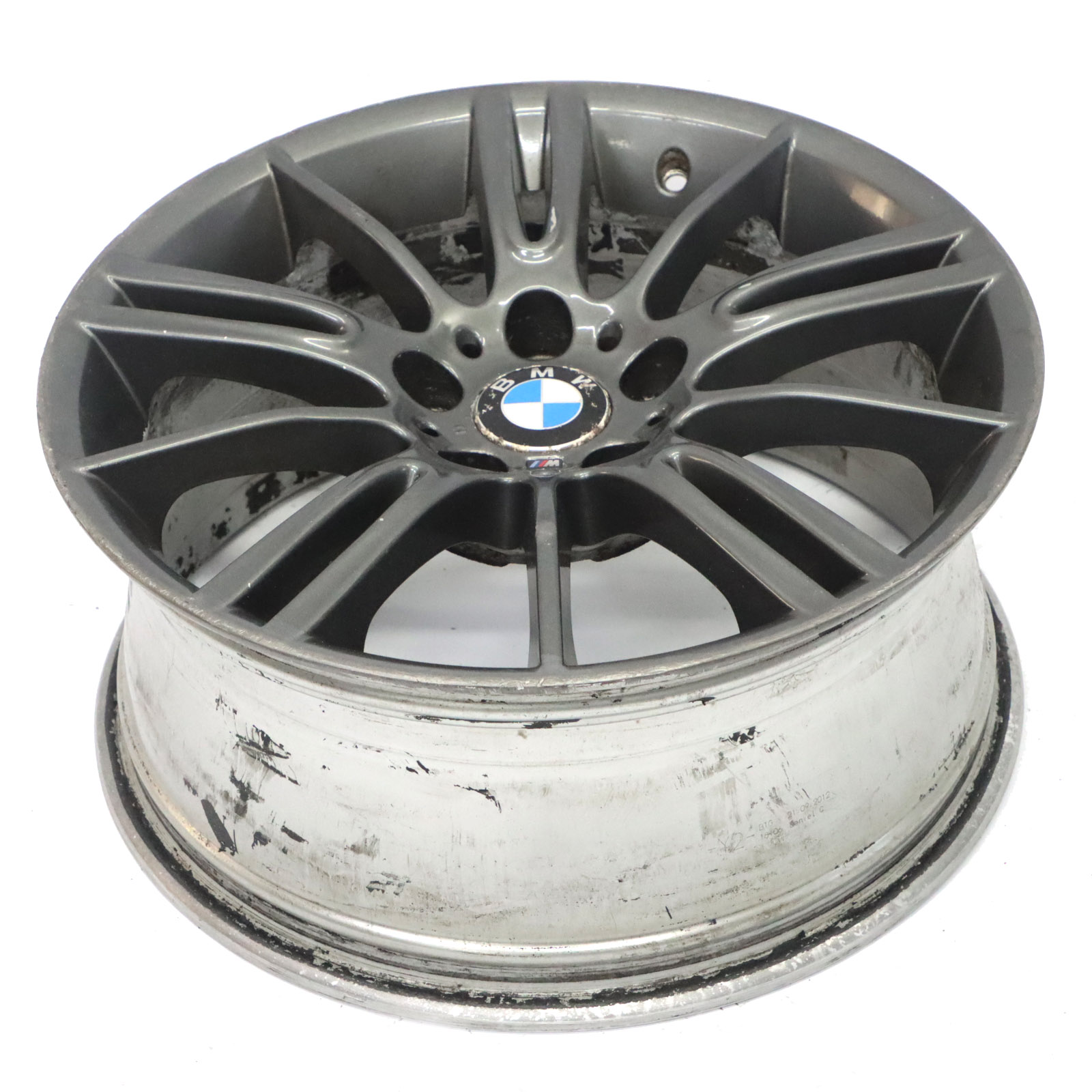 BMW E90 E91 E92 Ferricgrey Front Alloy Wheel Rim 18" ET:34 8J M Spider Spoke 193