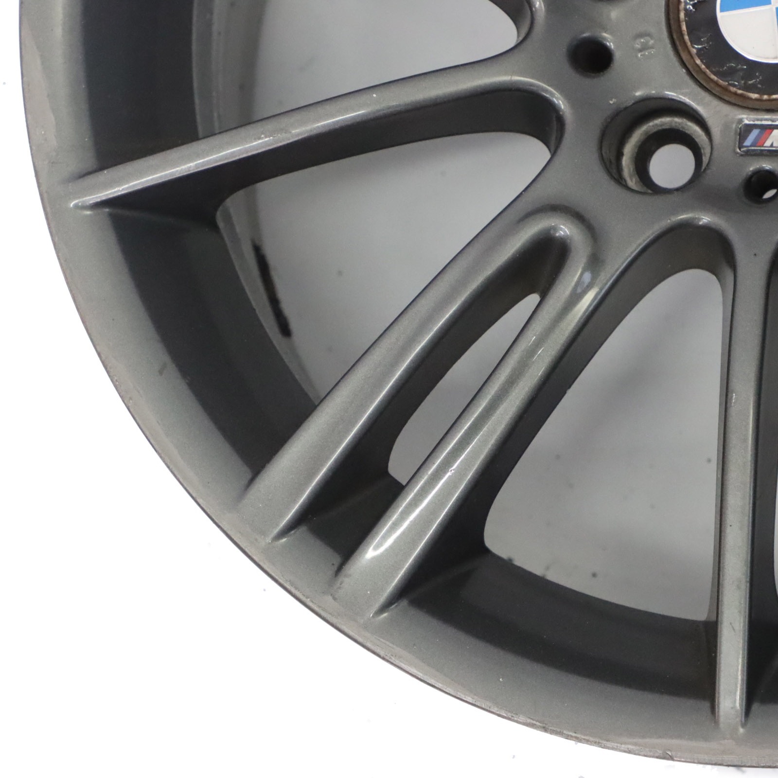 BMW E90 E91 Ferric Grey Front Alloy Wheel Rim 18" ET:34 8J M Spider Spoke 193