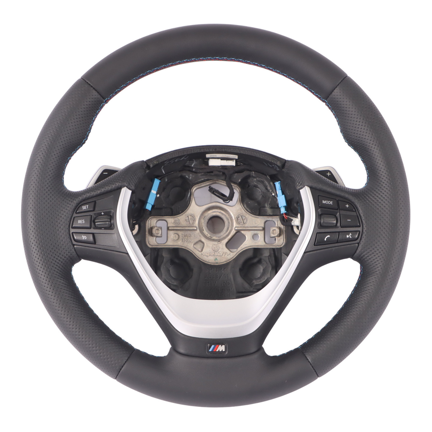 Steering Wheel BMW F20 F30 F32 M Sport NEW Black Leather Paddle Shift 7845878