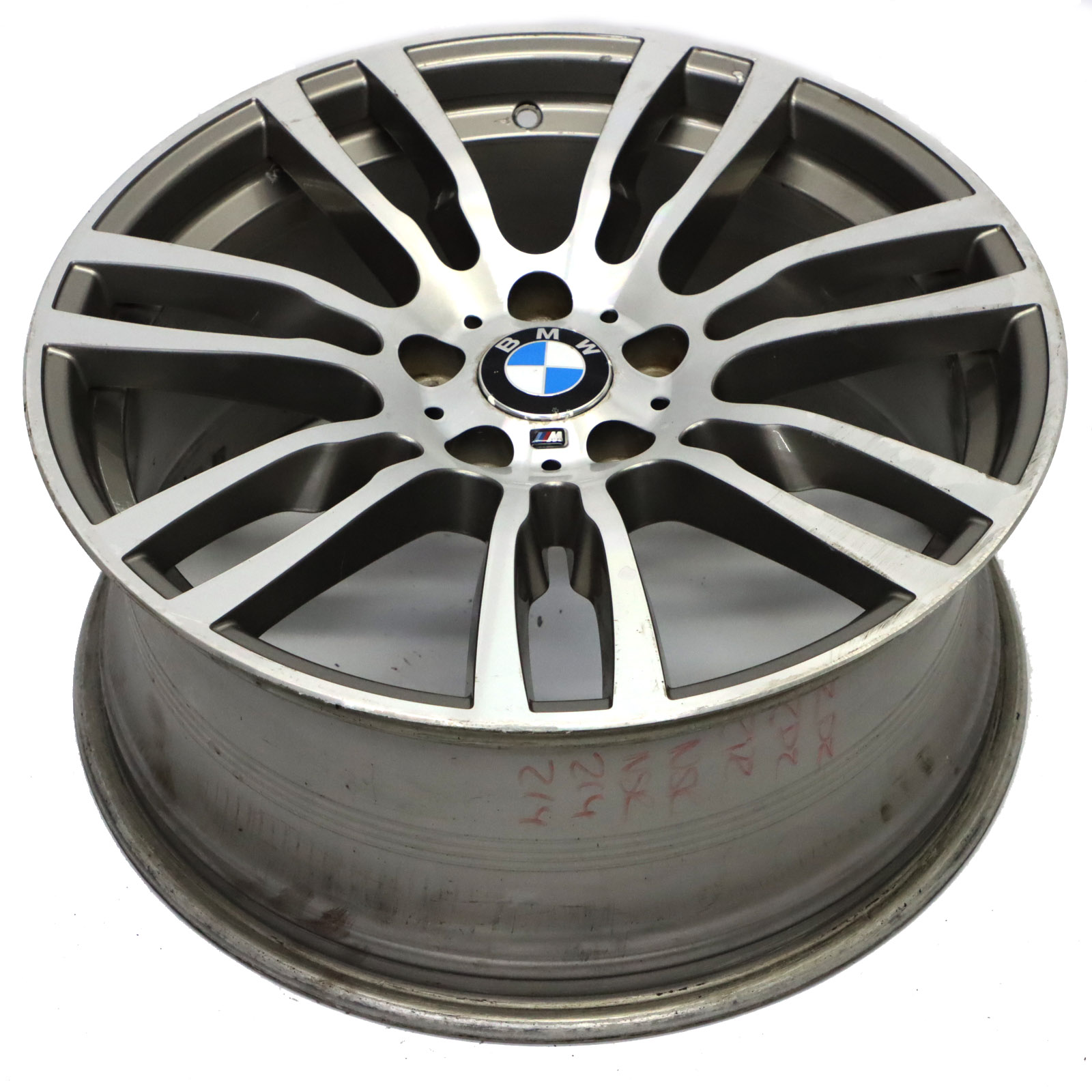 BMW F30 F31 F32 Rear Wheel Alloy Rim 19" M Star Spoke 403 ET:47 8,5J Ferricgrey