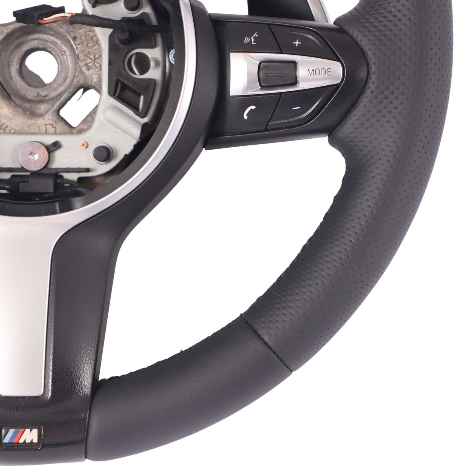 BMW F20 F21 F30 F31 F32 M Sport NEW Black Leather Steering Wheel Paddle Shift