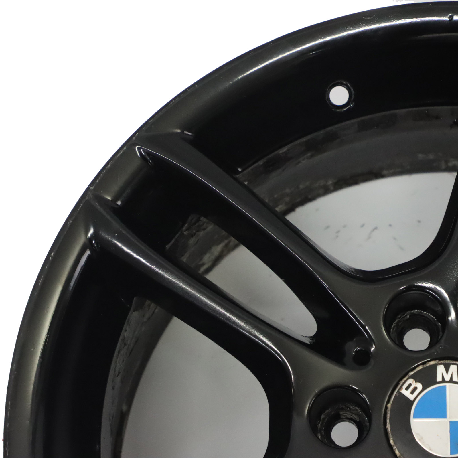 Wheel Rim BMW E81 E82 E87 Black Rear Alloy 18" M Double Spoke 261 8,5J 7891051