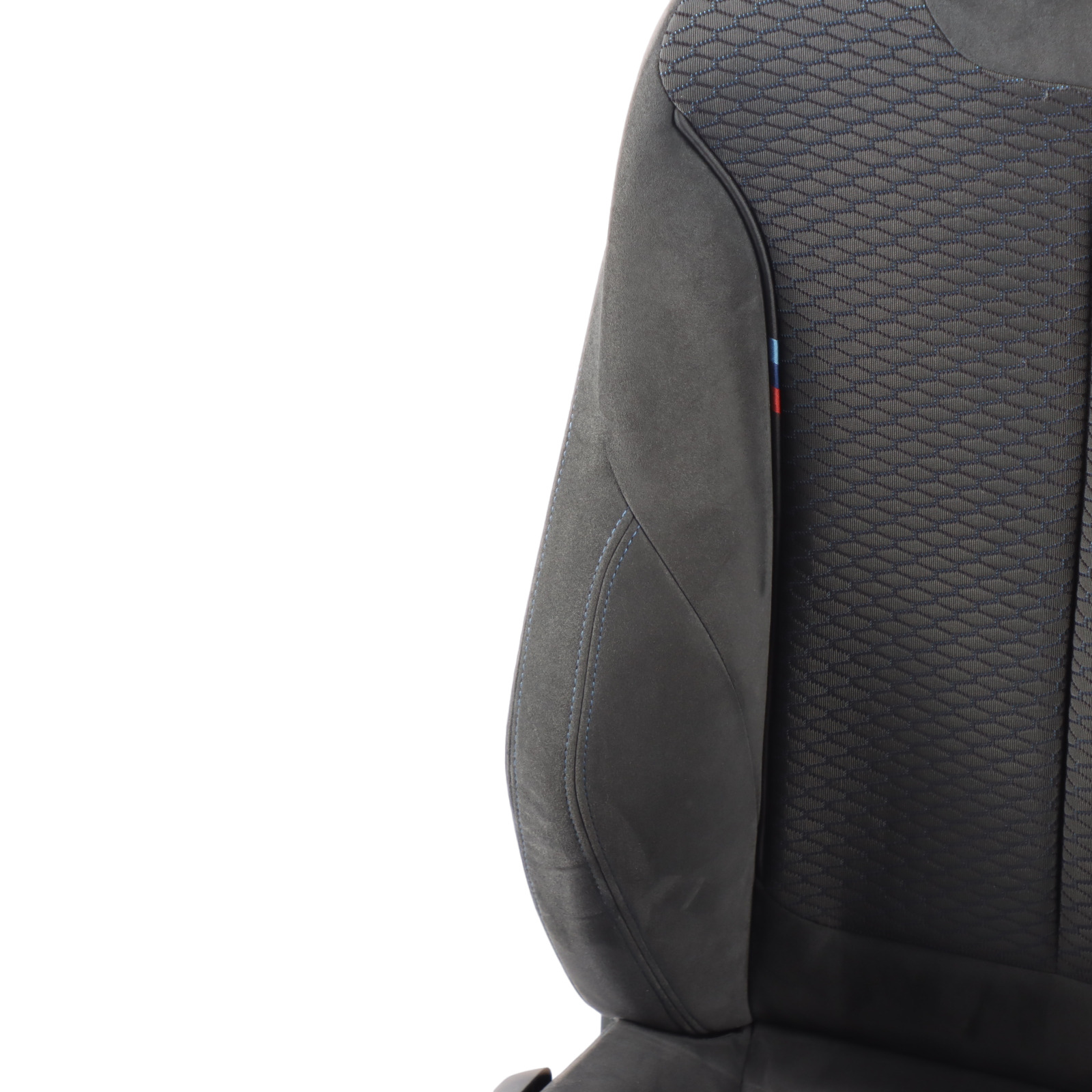 BMW F20 M Sport Front Right Sport Seat O/S Cloth Hexagon / Alcantara