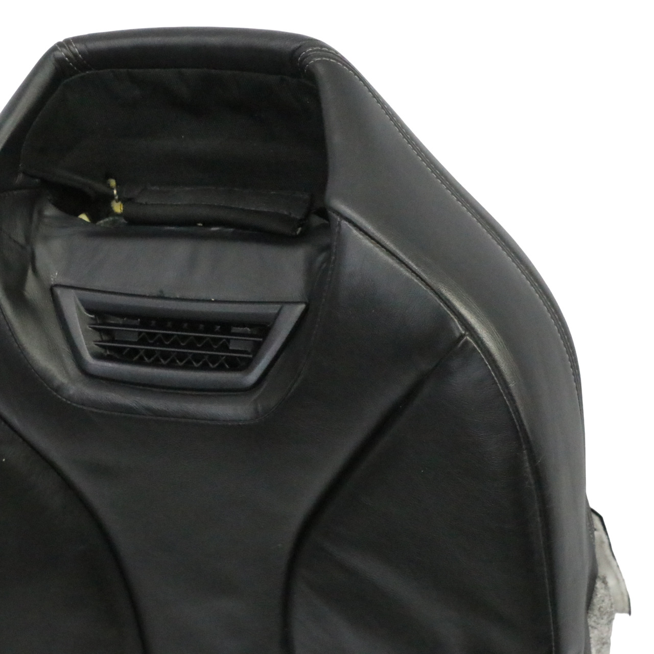 BMW F83 M Front Backrest Seat Cover Cushion Right O/S Leather Black 8058352