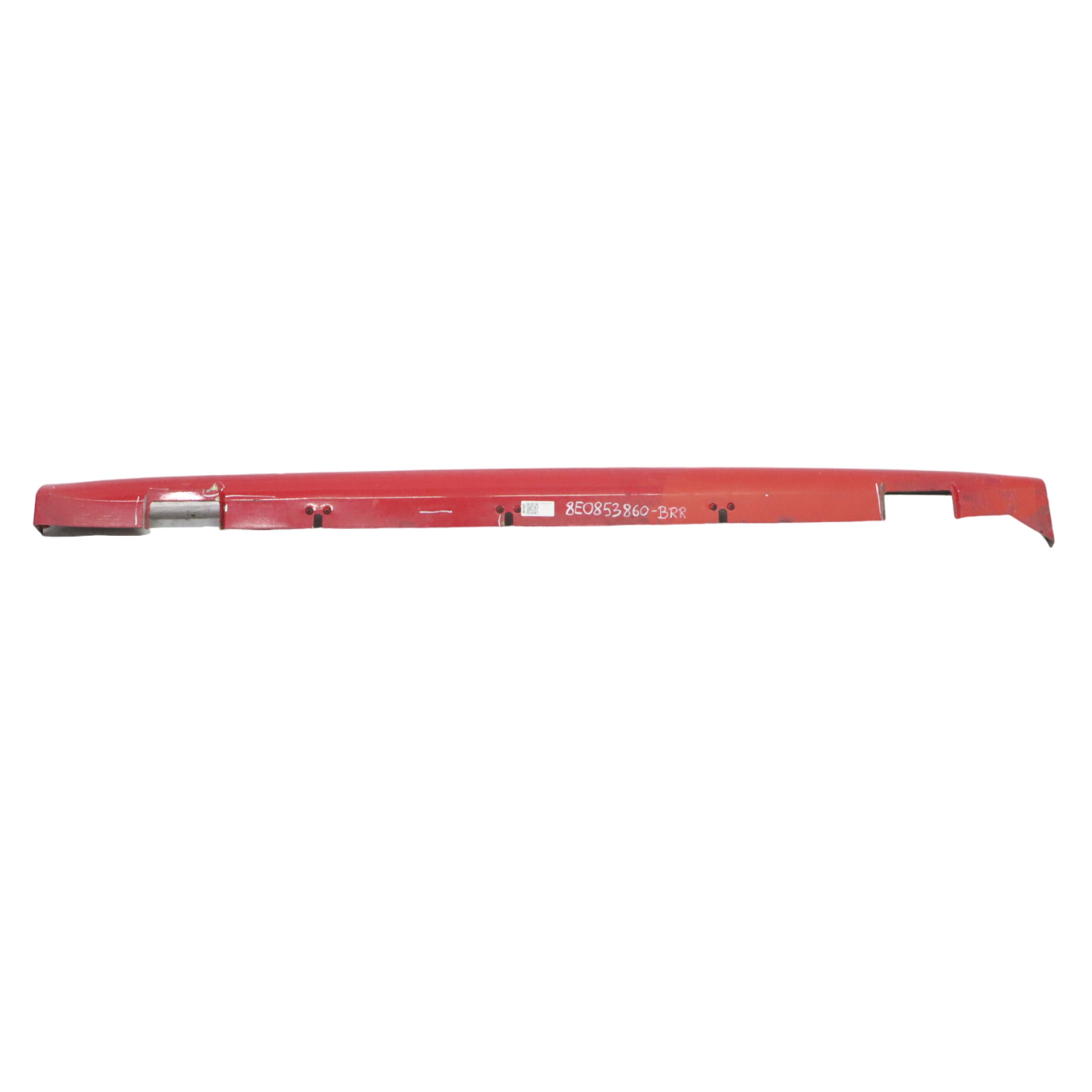 Audi A4 B7 Side Skirt Right O/S Door Sill Cover Panel Brilliant Red - Y3J