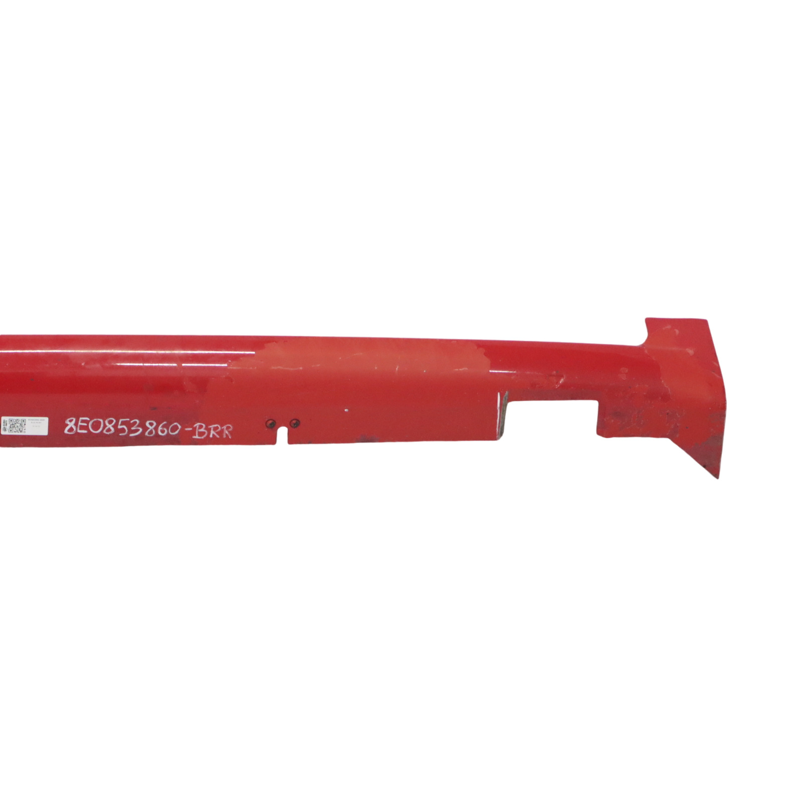 Audi A4 B7 Side Skirt Right O/S Door Sill Cover Panel Brilliant Red - Y3J