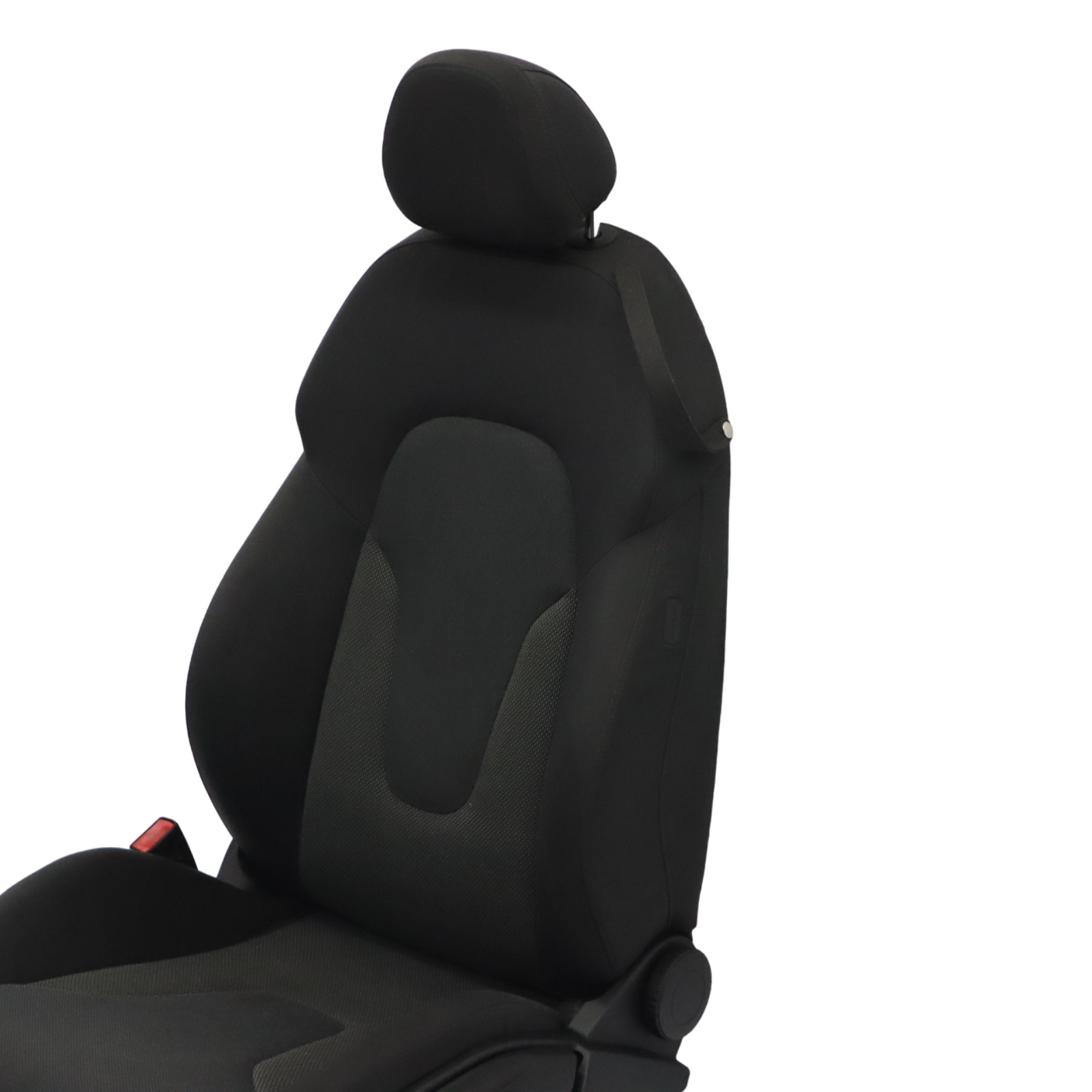 Audi TT Mk2 8J Convertible Front Seat Left N/S Interior Fabric Cloth Soul Black