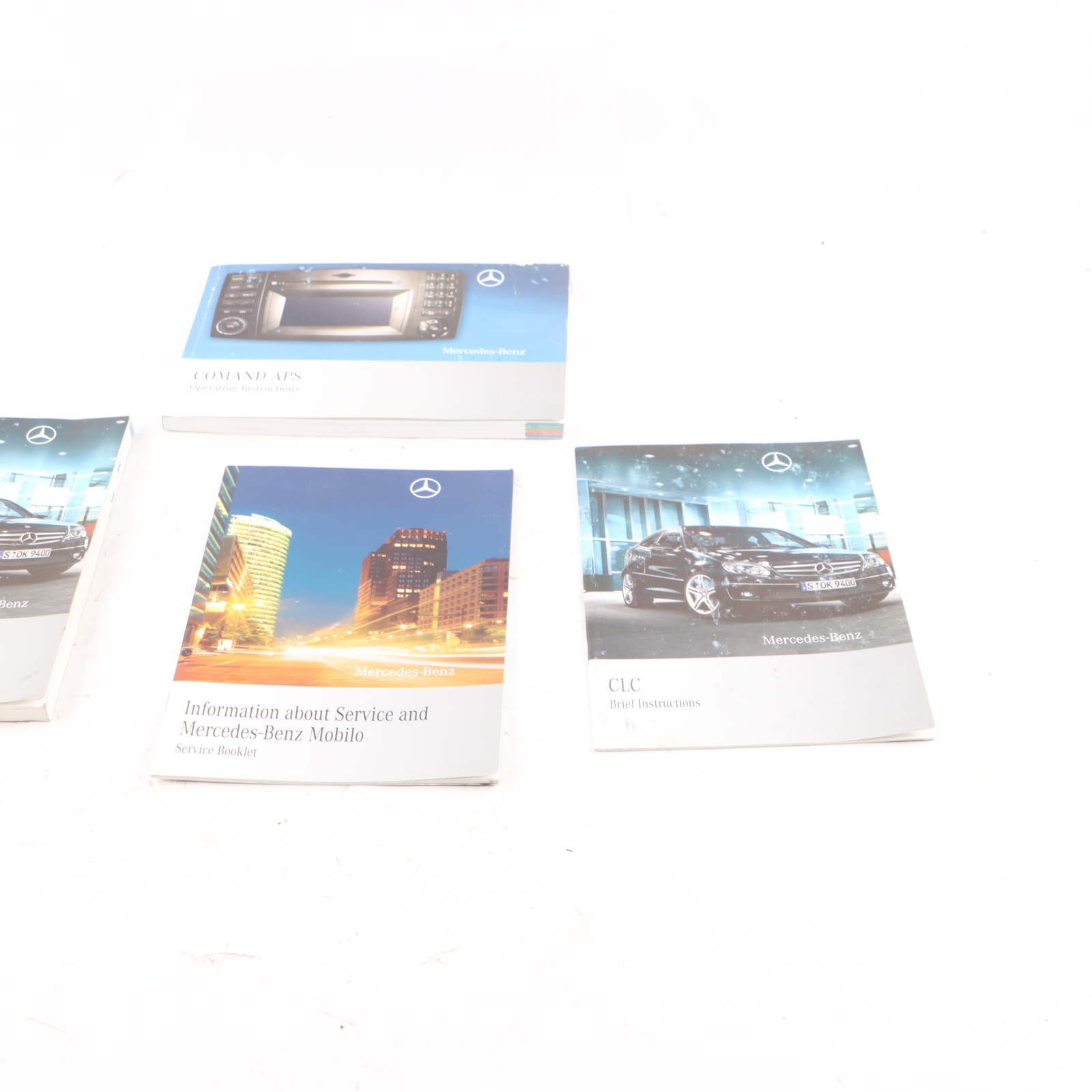 Mercedes CLC CL203 Owner's Handbook Booklet Slipcase Pouch Case Wallet Set