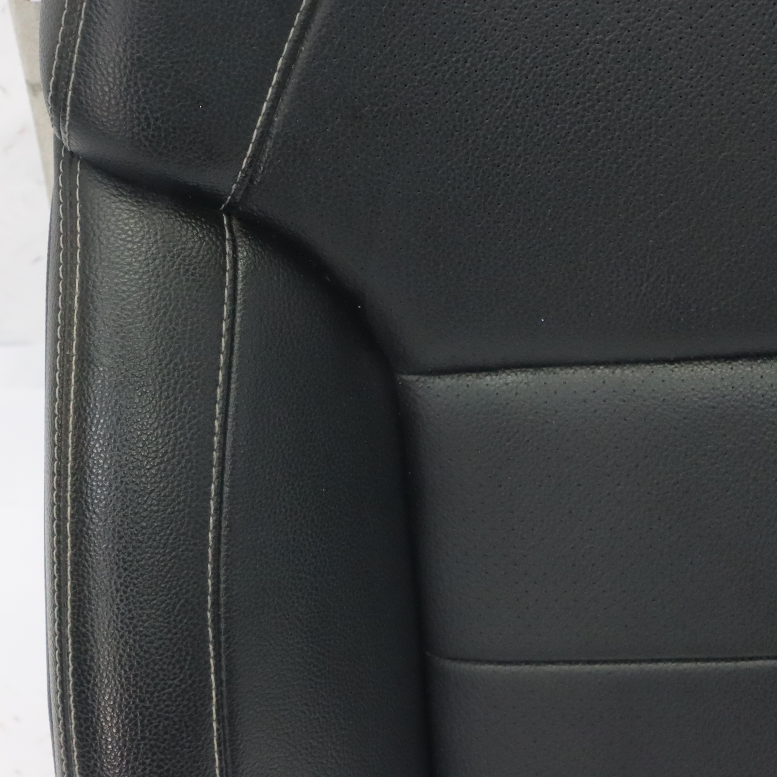 Mercedes W166 Front Seat Backrest Sport Right O/S Heated Imitation Leather Black