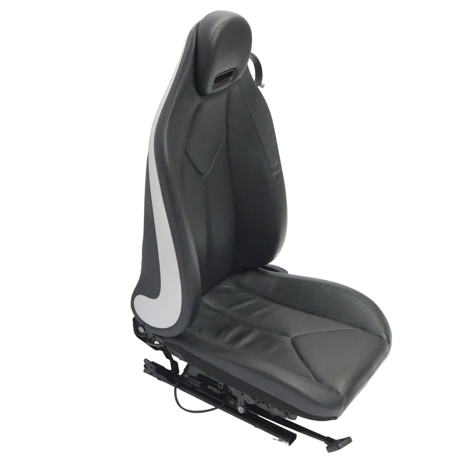 Front Seat Mercedes R171 Left N/S Interior Heated Leather Semi-Aniline Black