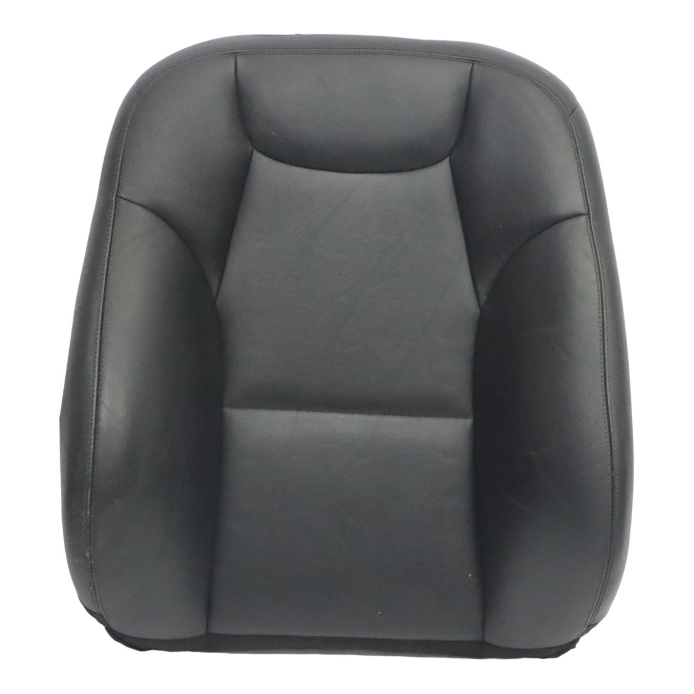 Mercedes W204 Heated Sport Front Right Seat Backrest Cover Black Leather