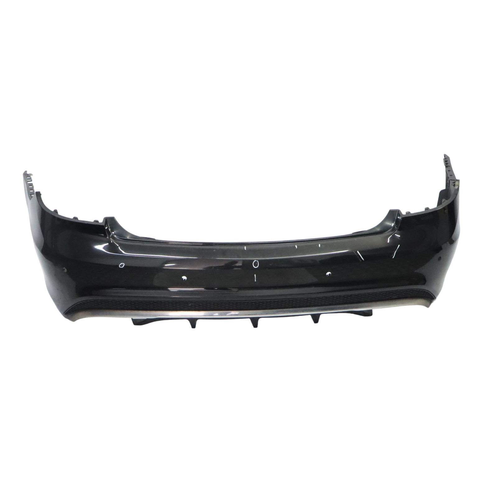 Mercedes C207 Coupe A207 Cabrio AMG Sport Rear Bumper Obsidian Black - 197