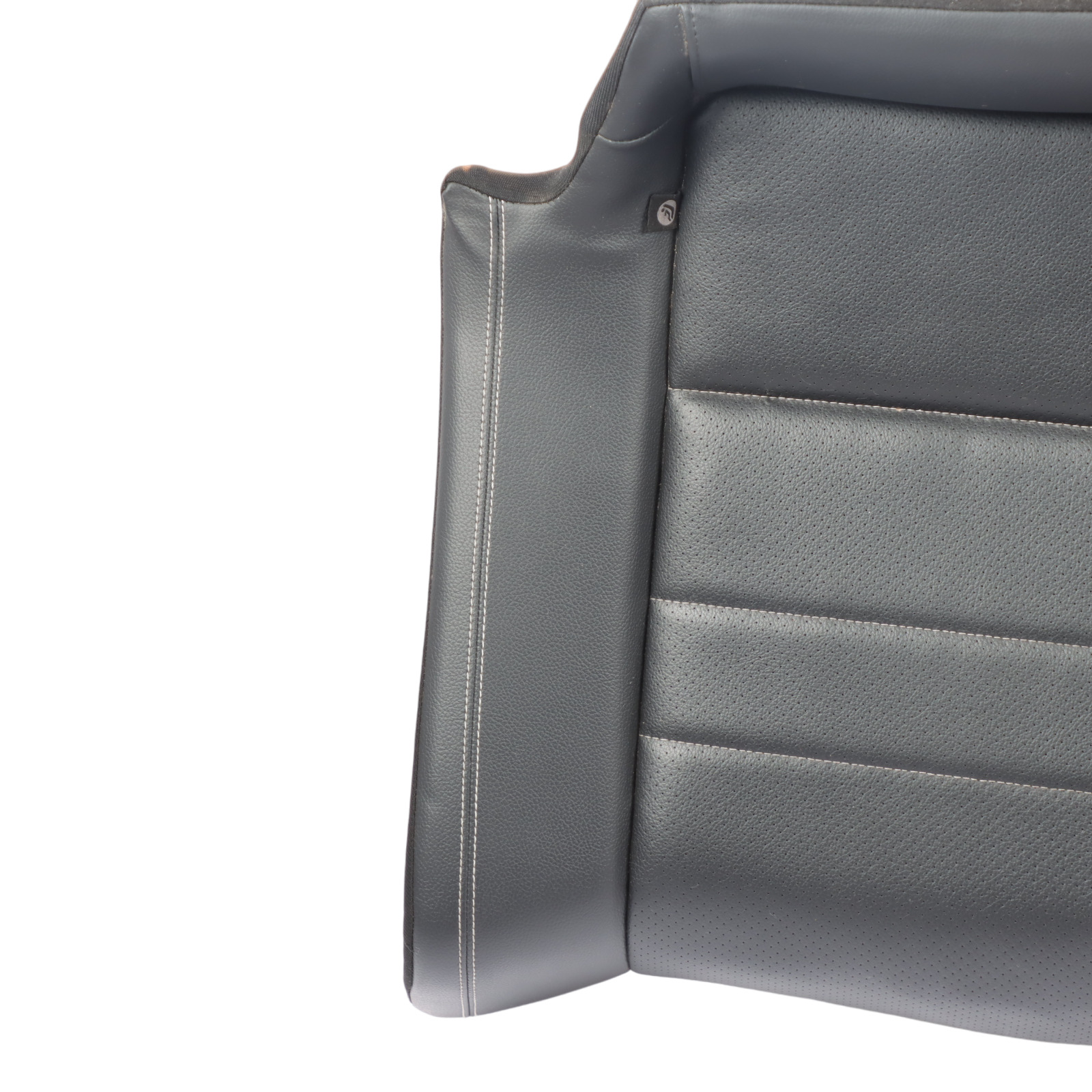 Rear Seat Bench Mercedes C207 W207 Coupe Couch Seat Covering Black Leather