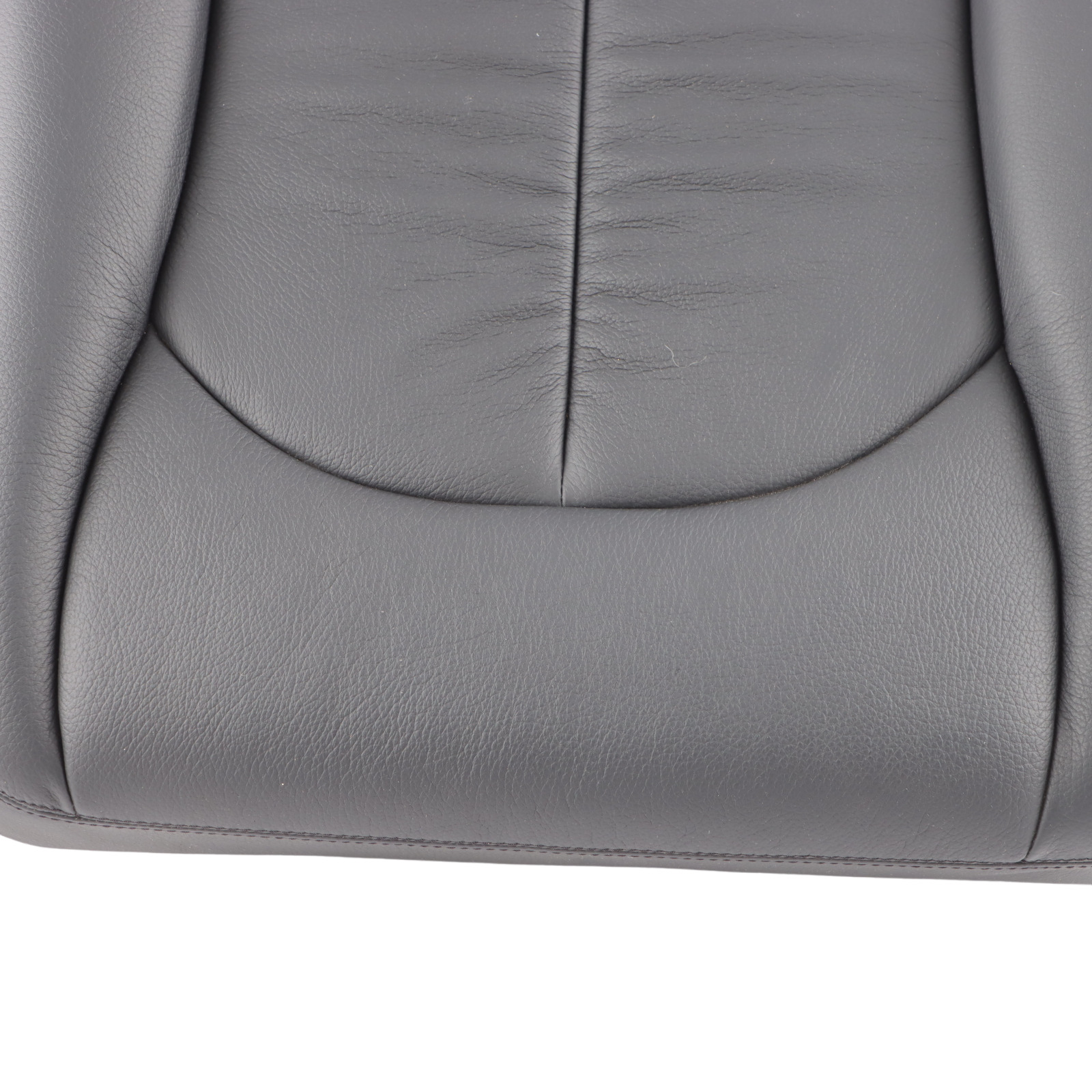 Mercedes C209 Seat Cover Rear Left N/S Seat Cushion Black Leather Nappa