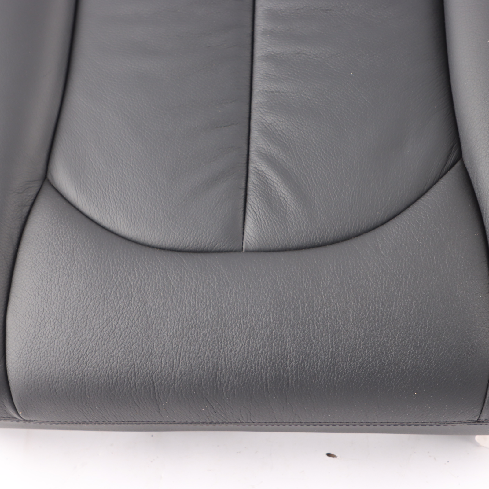 Mercedes C209 Seat Cover Rear Right O/S Seat Cushion Black Leather Nappa