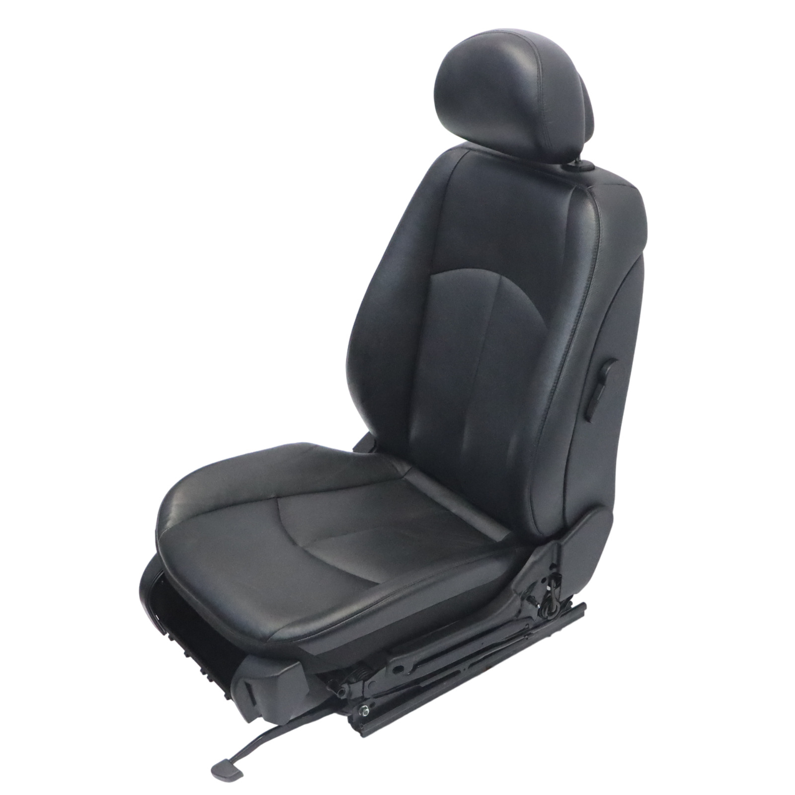 Mercedes W211 Seat Front Right O/S Interior Heated Leather Semi Aniline Black