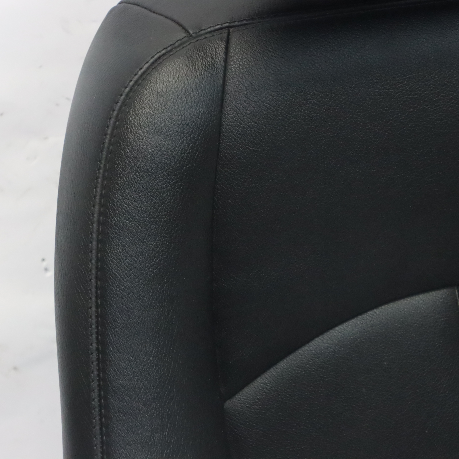 Mercedes W211 Seat Front Right O/S Interior Heated Leather Semi Aniline Black