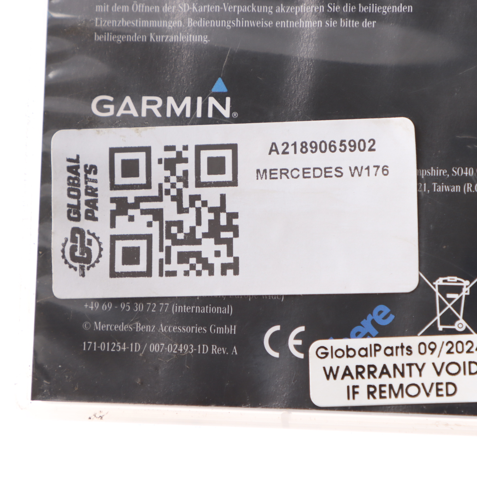 SD Card Mercedes W176 W207 Garmin Map Pilot Navigation Europe 2016 A2189065902