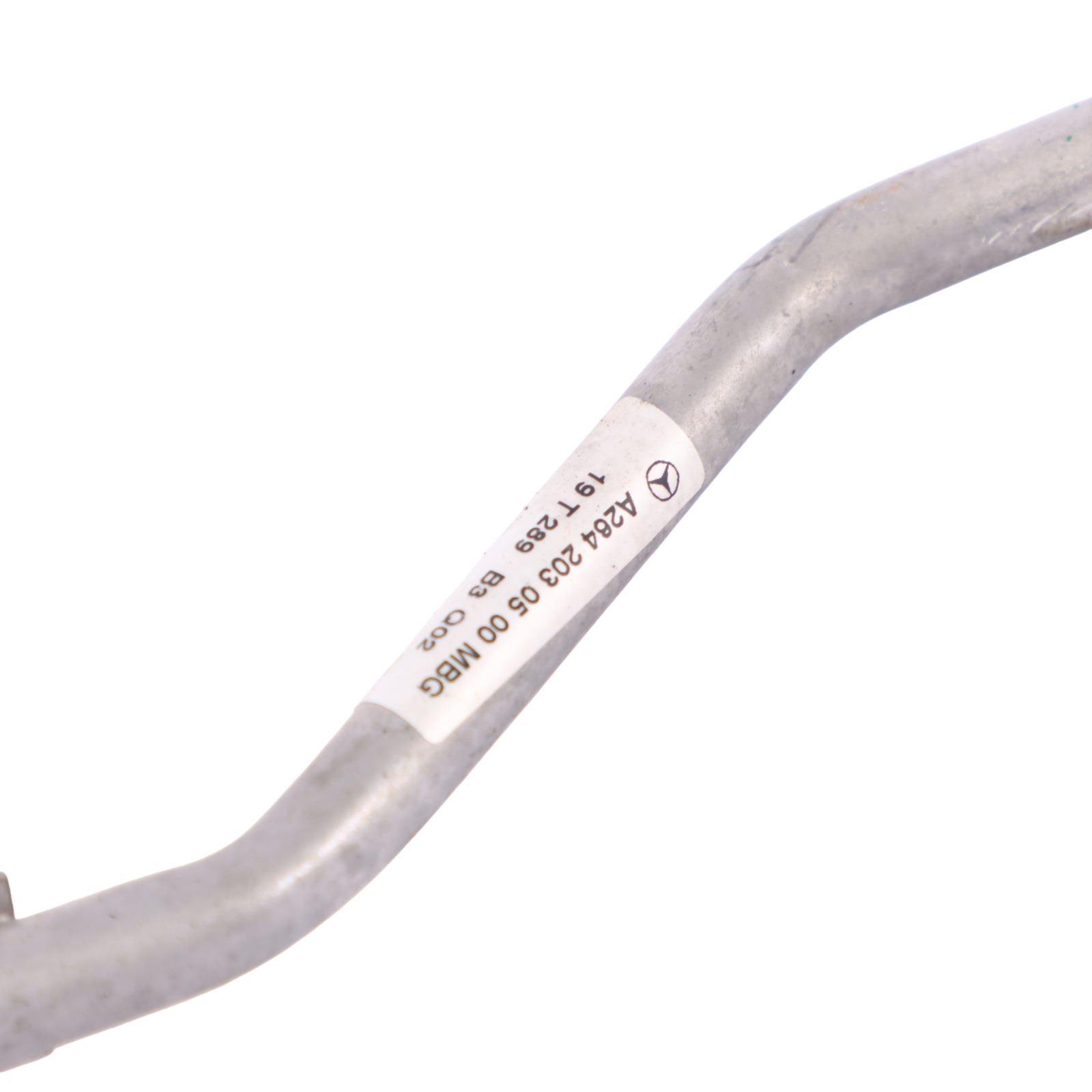 Mercedes W205 M264 Turbo Turbocharger Oil Feed Pipe Hose Lubrication A2642030500