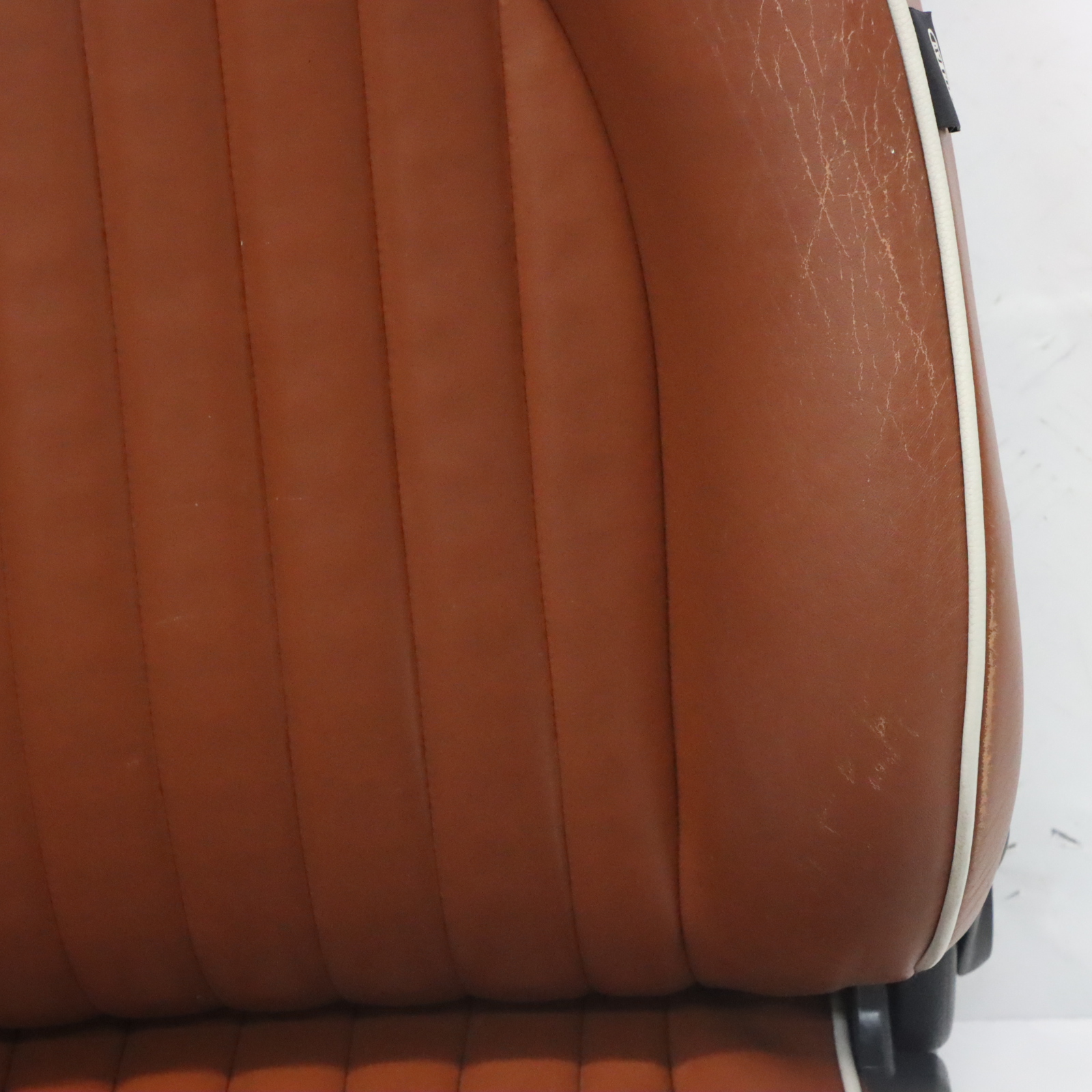 Mini R52 Heated Sport Malt Brown Leather English Seats Front Rear Seat Sidewalk