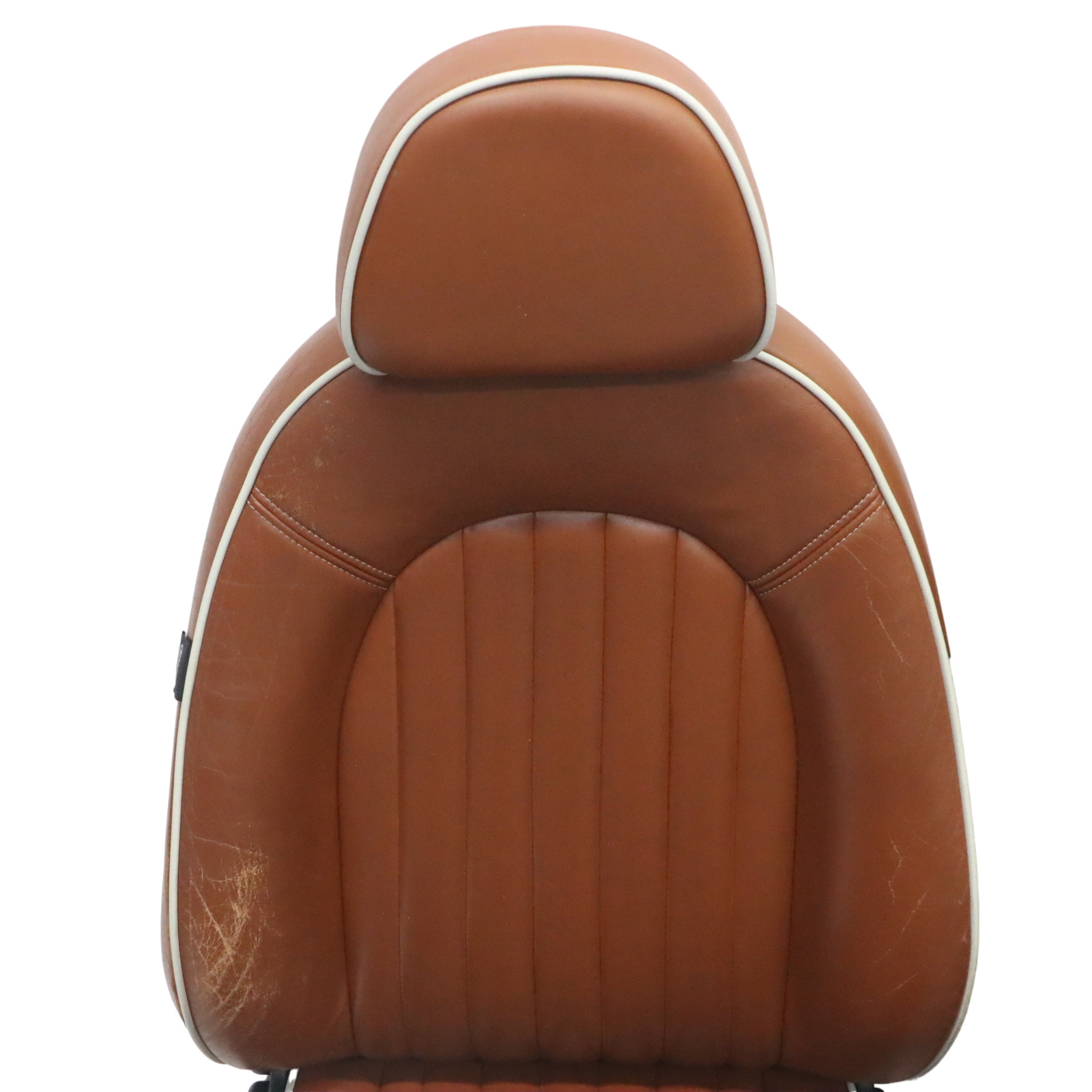 Mini R52 Heated Sport Malt Brown Leather English Seats Front Rear Seat Sidewalk