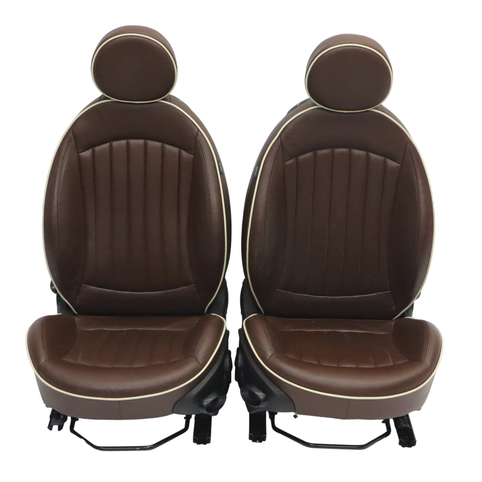 Leather Seats Mini R55 Clubman Sport Front Rear Hot Chocolate Lounge Interior