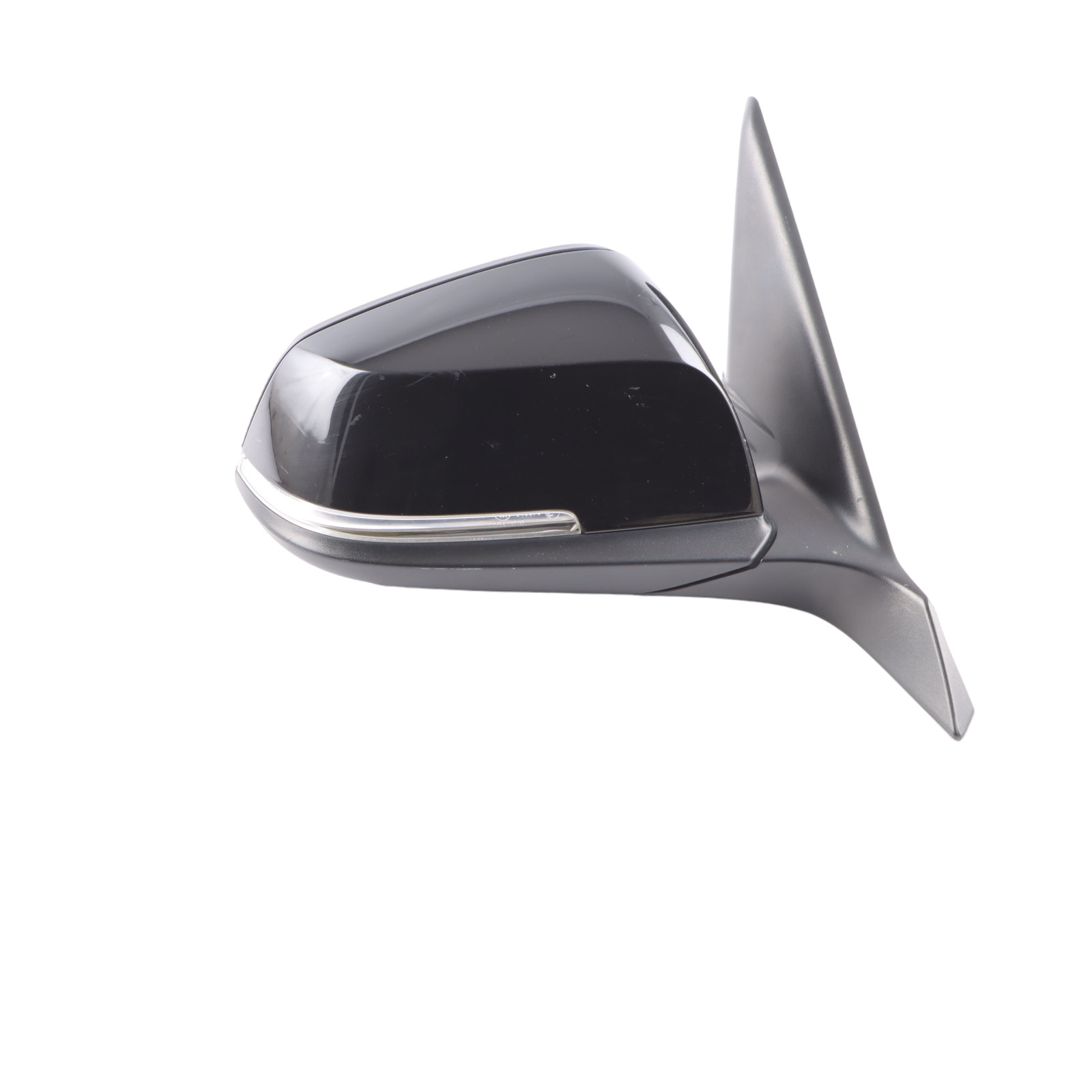 Door Wing Mirror BMW F20 LCI Heated Right O/S Outside Black 7242704