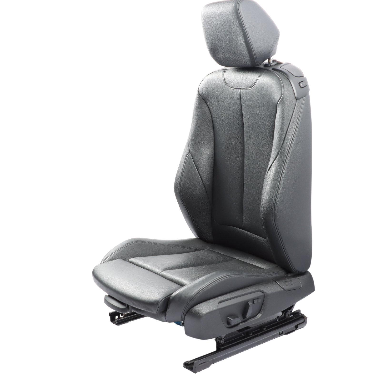 Front Seat BMW F22 Coupe Left N/S Sport Heated Leather Dakota Black LCSW Memory