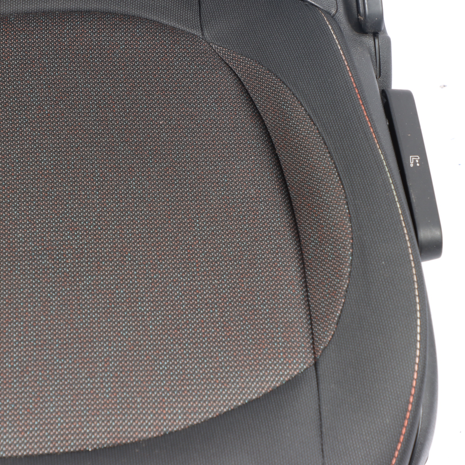 Mini Cooper One F56 Front Left N/S Cloth Seat Fabric Firework / Carbon Black