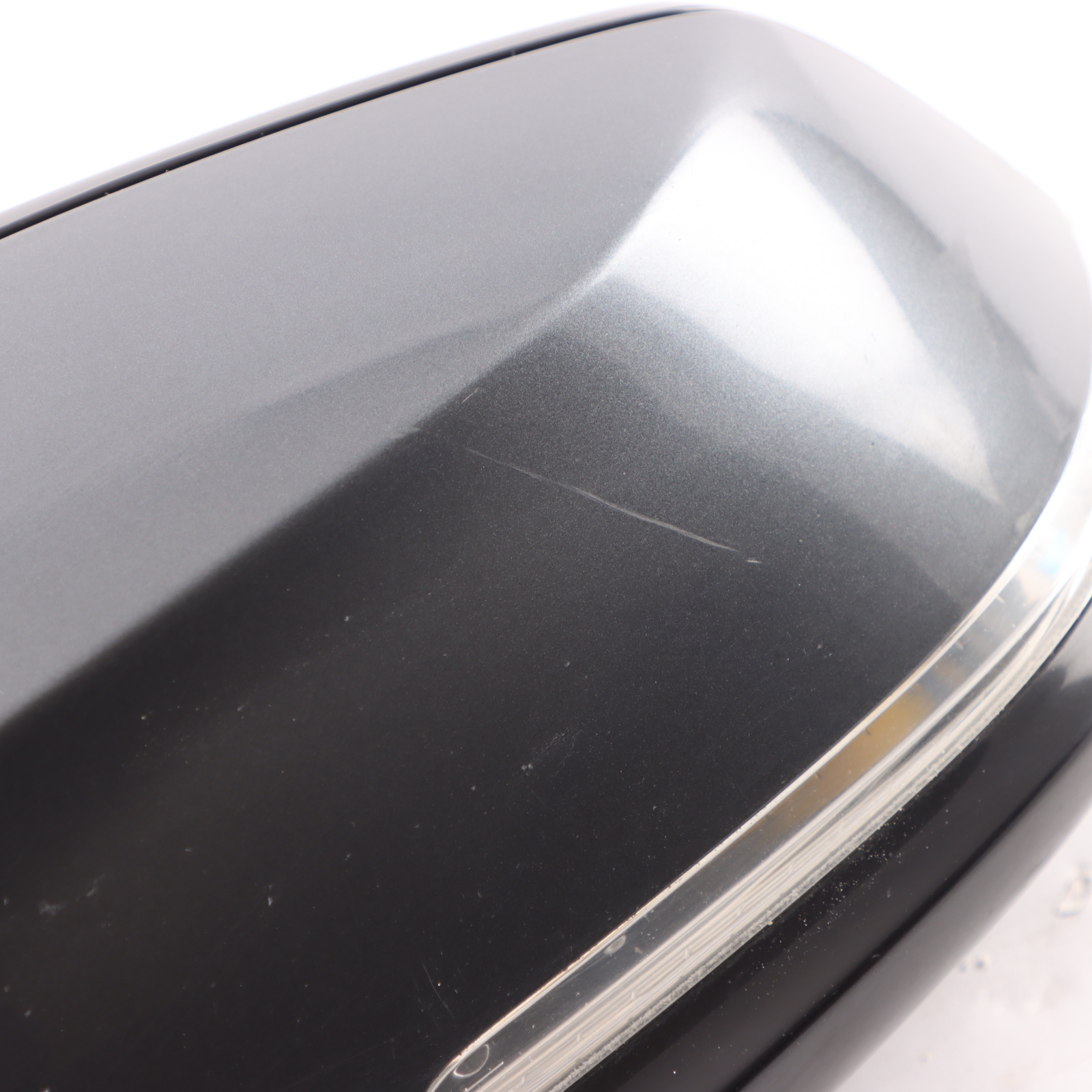 BMW F30 F31 High Gloss Heated Left Wing Mirror N/S Mineralgrau Grey B39