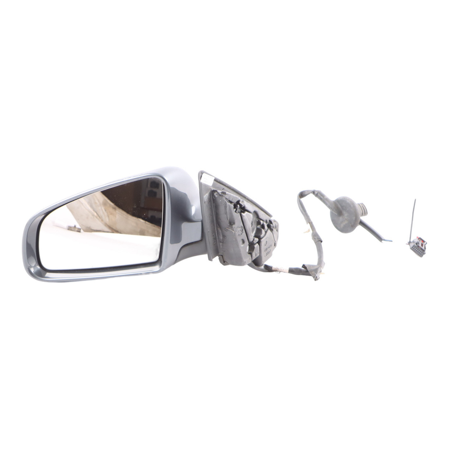 Audi A3 5N Door Wing Mirror View Left N/S Dolphin Grey X7Z