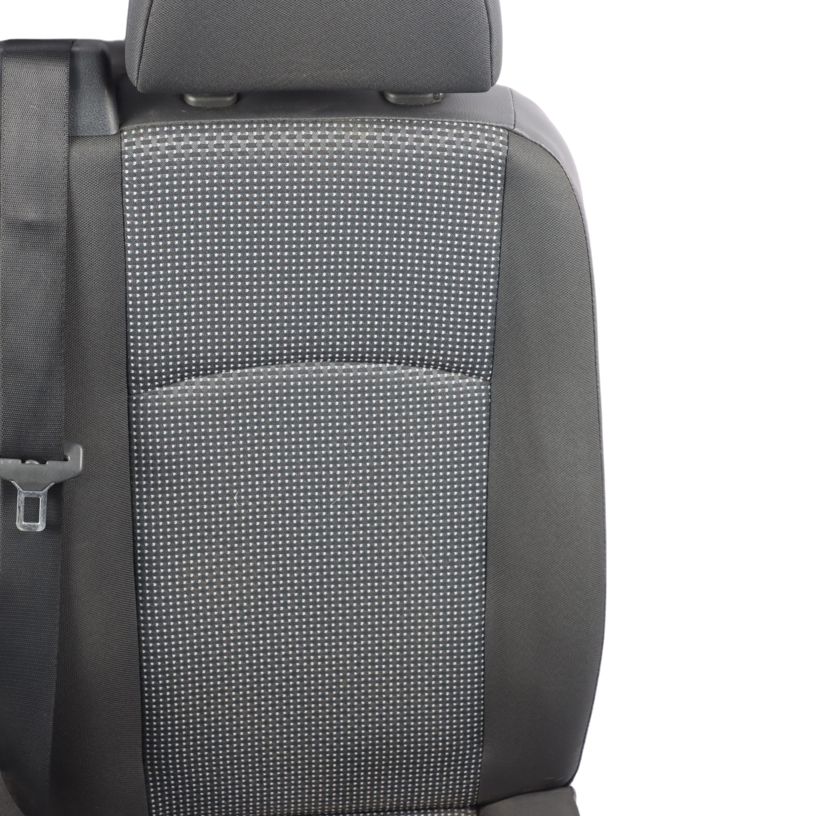 Front Seat Mercedes Vito W639 Left N/S Passenger Cloth Fabric Lima Black