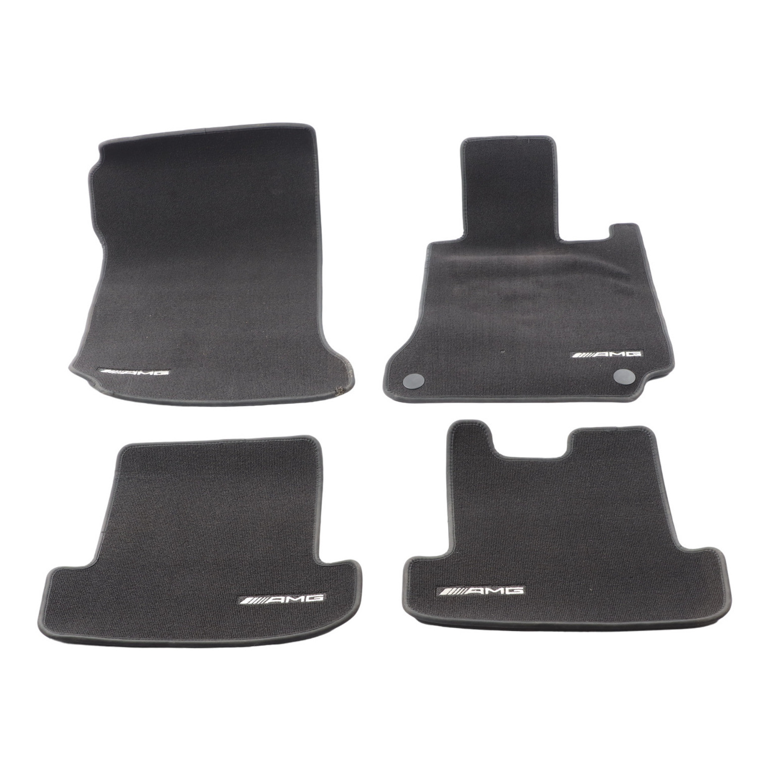 Mercedes C204 W207 Floor Mats Set AMG Interior Front Rear Footwell Floor Covers