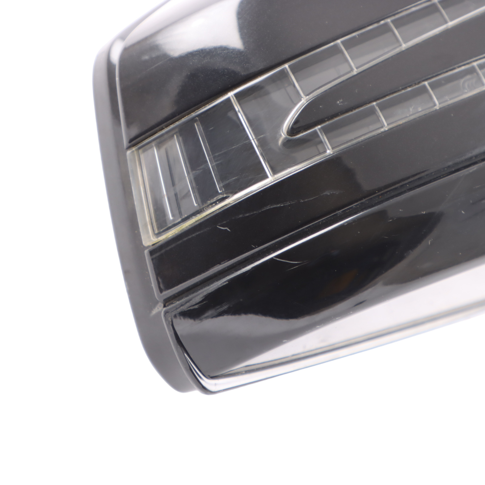 Wing Mirror Mercedes W212 Right O/S Door Iridium Obsidian Black - 197