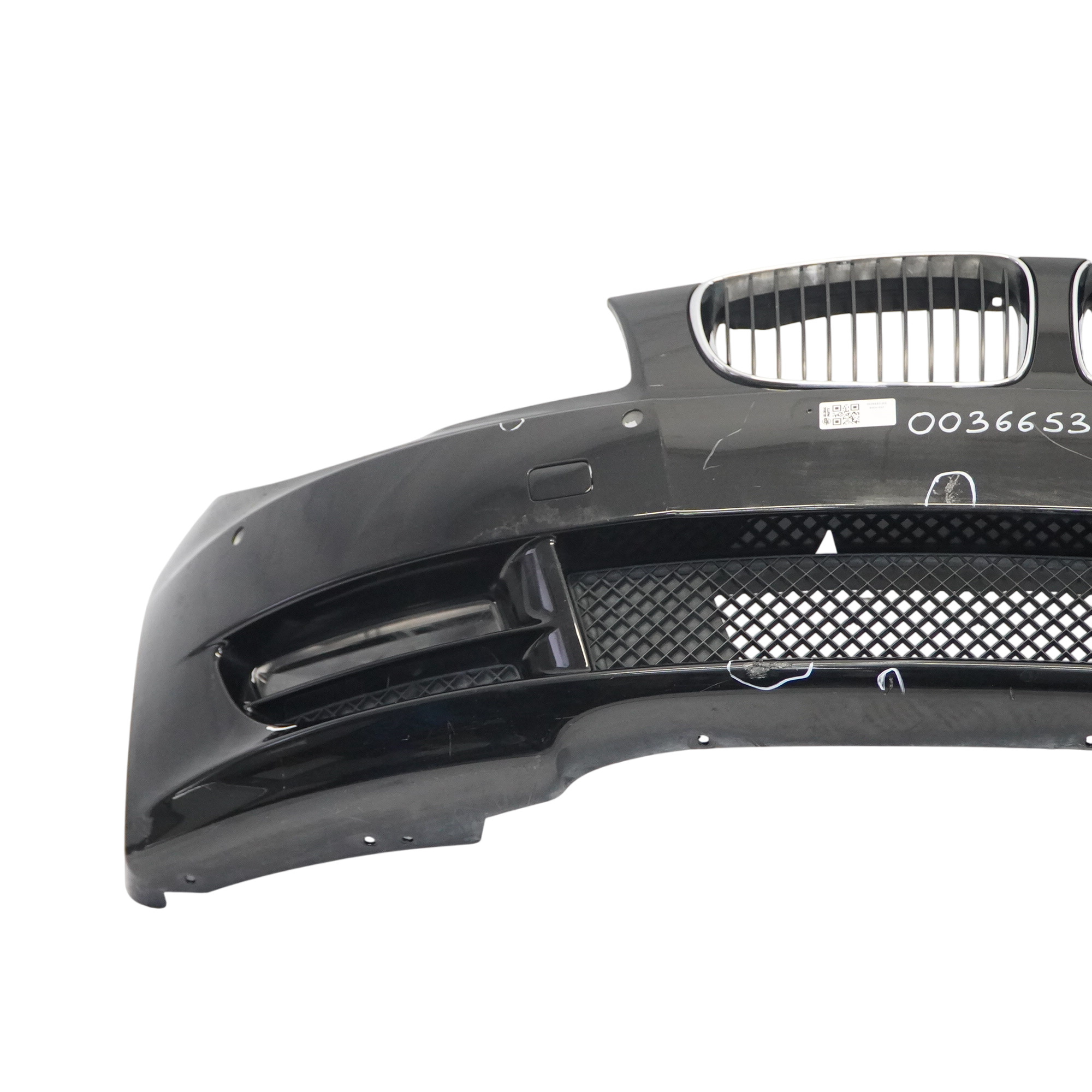 BMW E82 E88 Front Bumper Trim Cover PDC Black Sapphire Metallic - 475