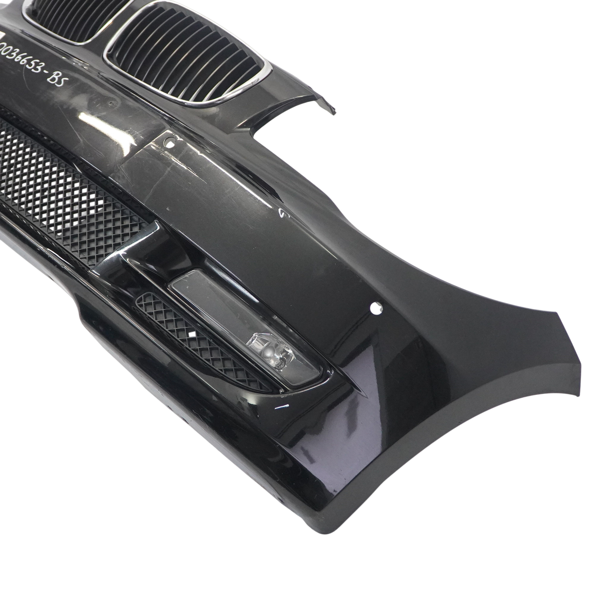 BMW E82 E88 Front Bumper Trim Cover PDC Black Sapphire Metallic - 475