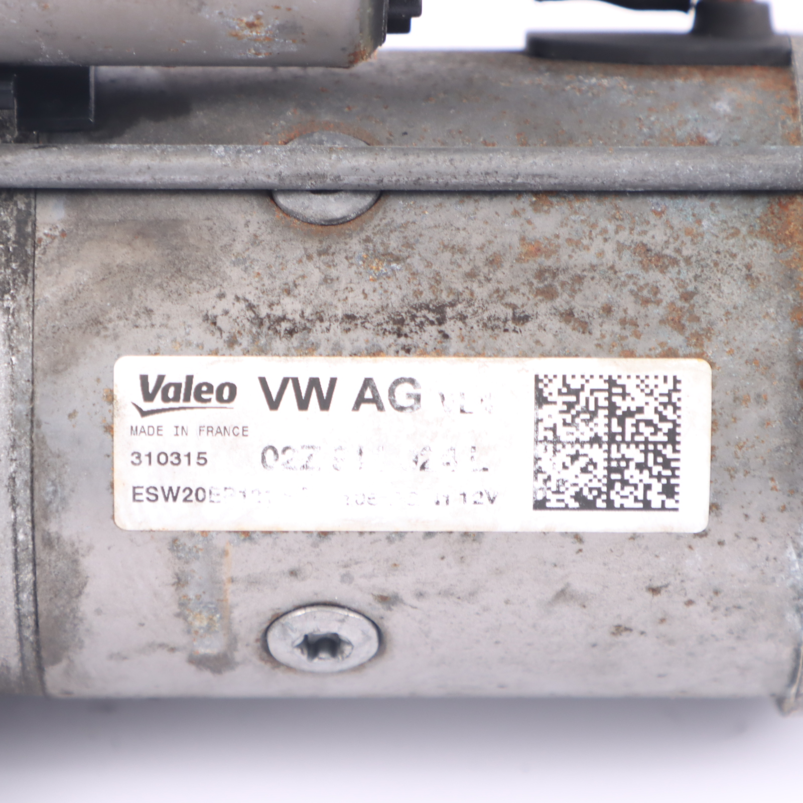 VW Volkswagen Golf 7 1.6 TDI CLHA Diesel Engine Starter Motor 02Z911024L