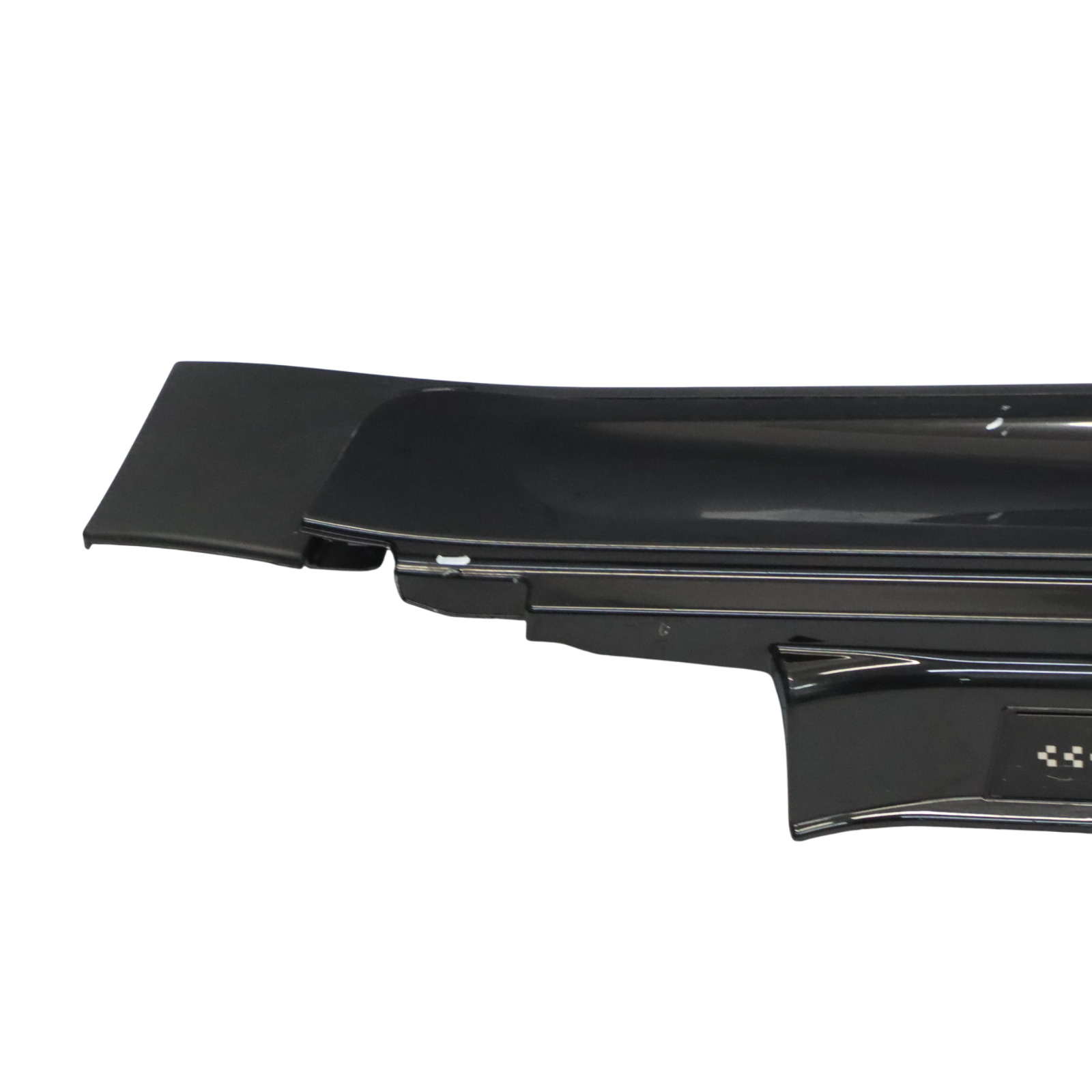 Mini R56 R57 JCW Side Skirt Right O/S Sill Side Trim Midnight Black Metallic A94