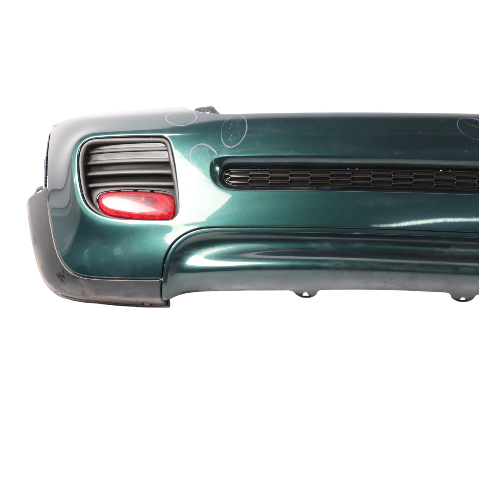 Mini R56 R57 Rear Bumper Trim JCW Aerokit British Racing Green Metallic - A67