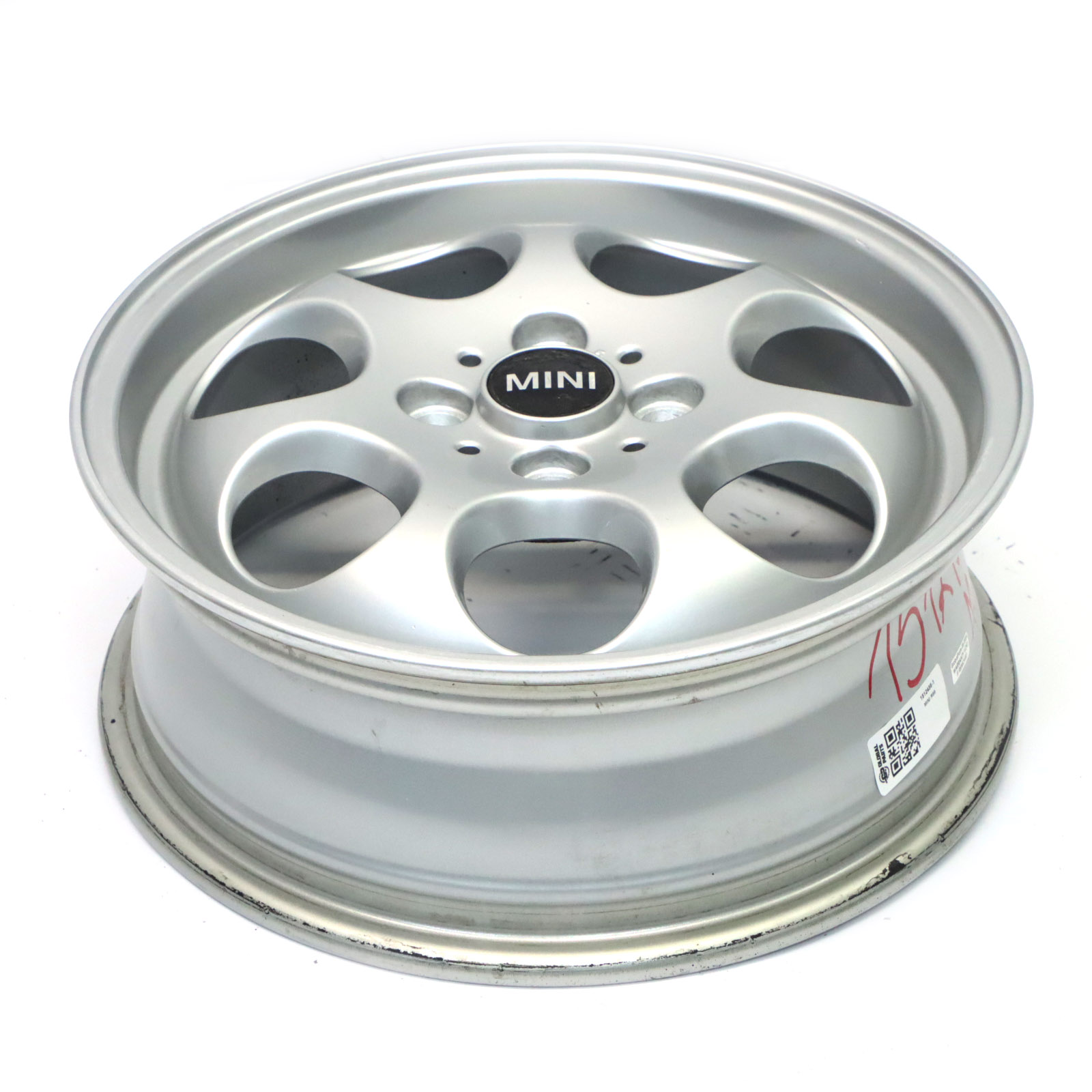 Mini Cooper R50 R55 R56 R57 Silver Wheel Alloy Rim 15" 5,5J ET:45 7-Hole 81