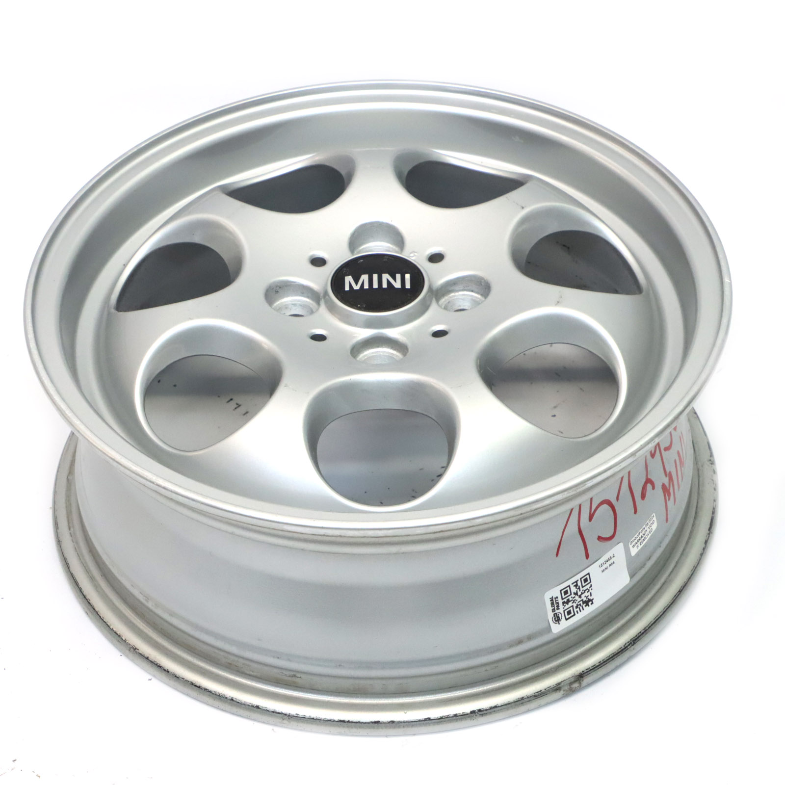 Mini Cooper One R50 R55 R56 R57 Silver Wheel Alloy Rim 15" 5,5J ET:45 7-Hole 81